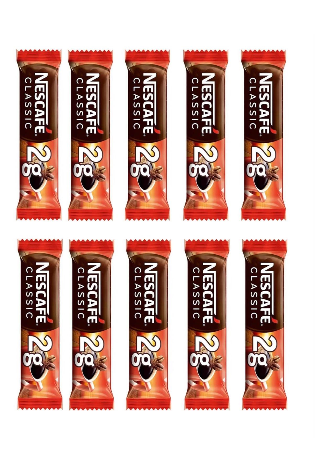 Nescafe Classıc Kahve 2 Gr X 10 Adet