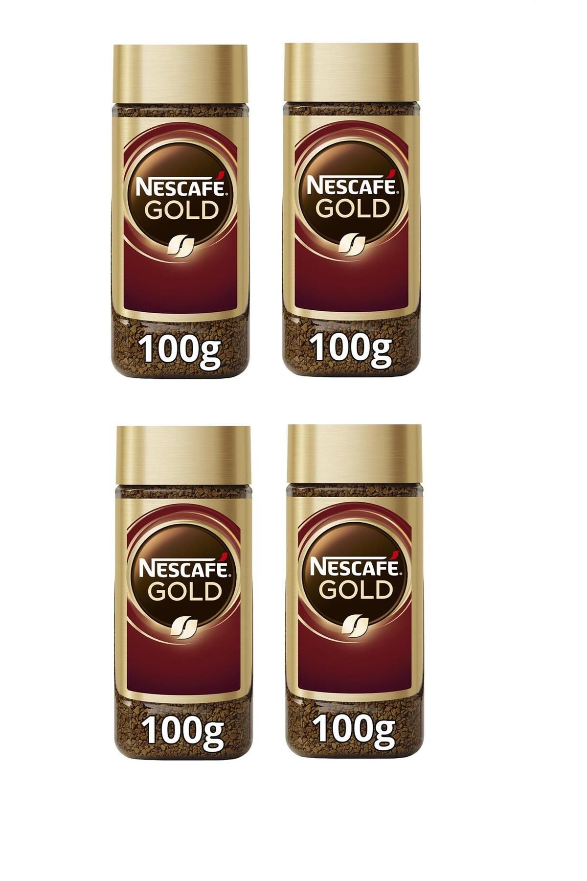 Nescafe Gold Kahve Cam 100 Gr X 4 Adet