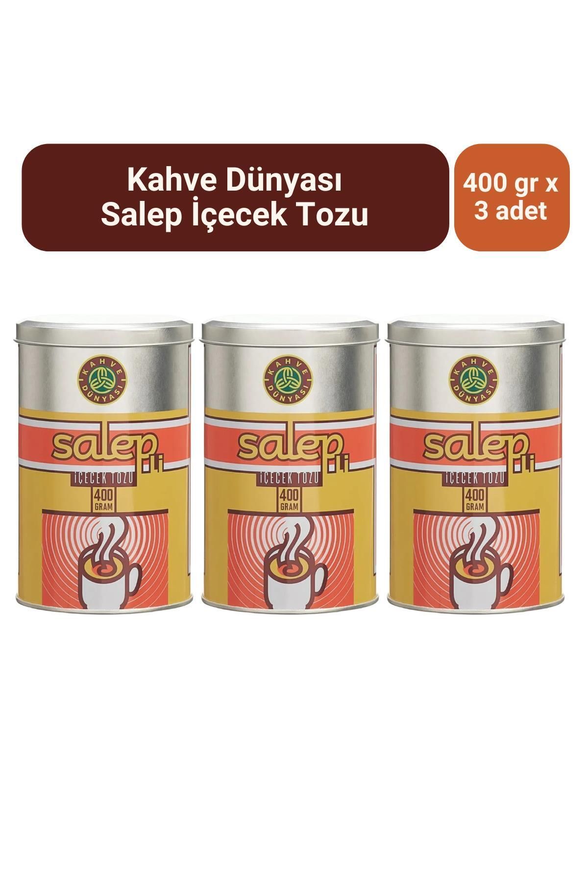 Kahve Dünyası Kahve Dünyası Salep 400 gr x 3 Adet