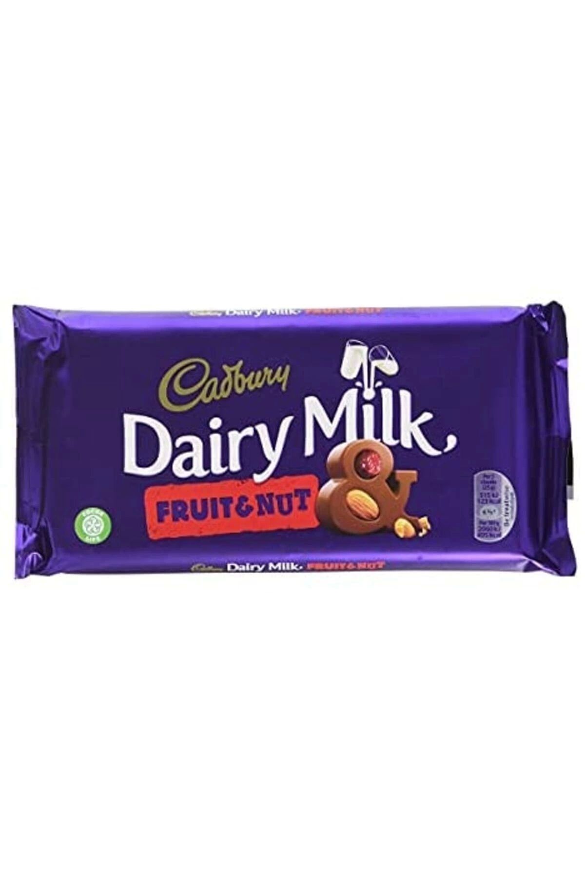 Cadbury Dairy Milk Fruit & Nut 180 Gr.