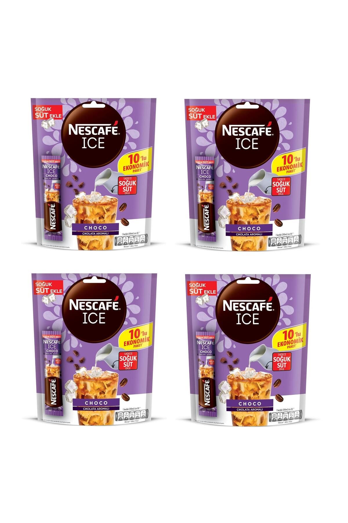 Nescafe Ice Choco Çikolata Aromalı 10,6 Gr X 40 Adet