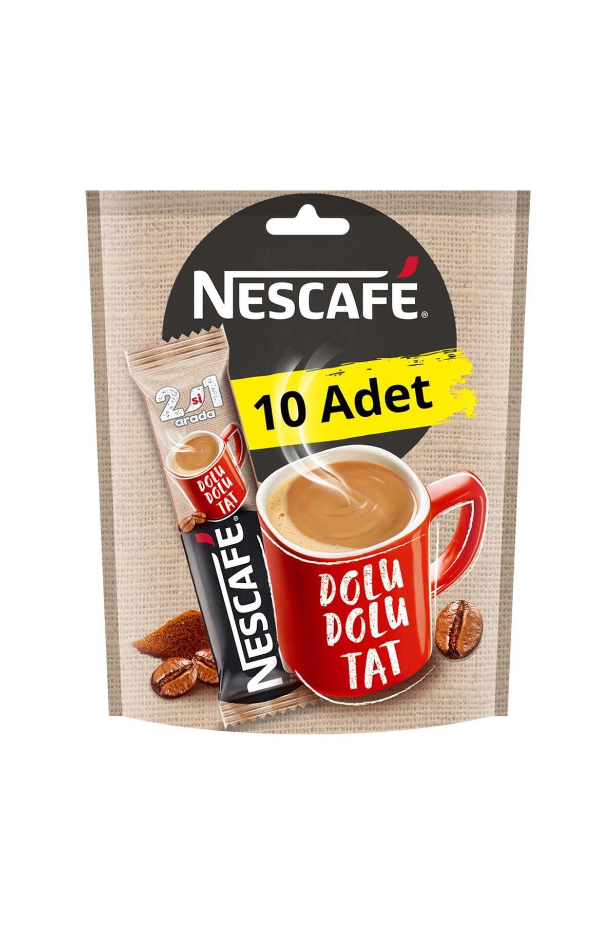 Nescafe 2Si1 Arada Sütlü Kahve 10 Gr X 10 Adet