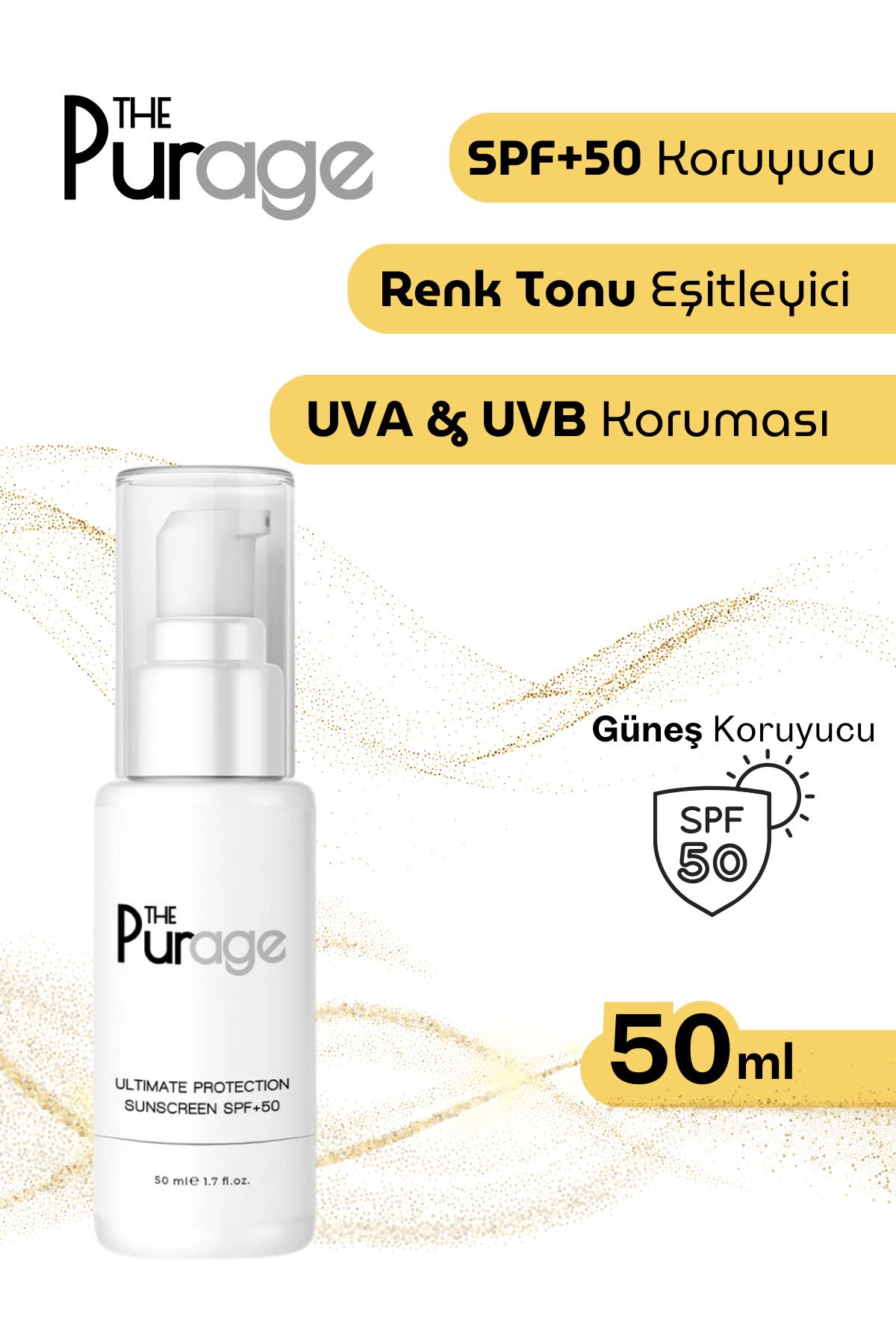 The Purage Spf50+ Güneş Koruyucu Krem - Ultimate Protection Sunscreen