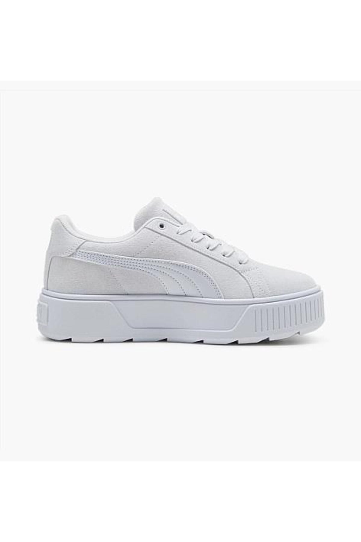 اسنیکر نقرهای زنانه کفش ورزشی نقره ای کارمن Puma