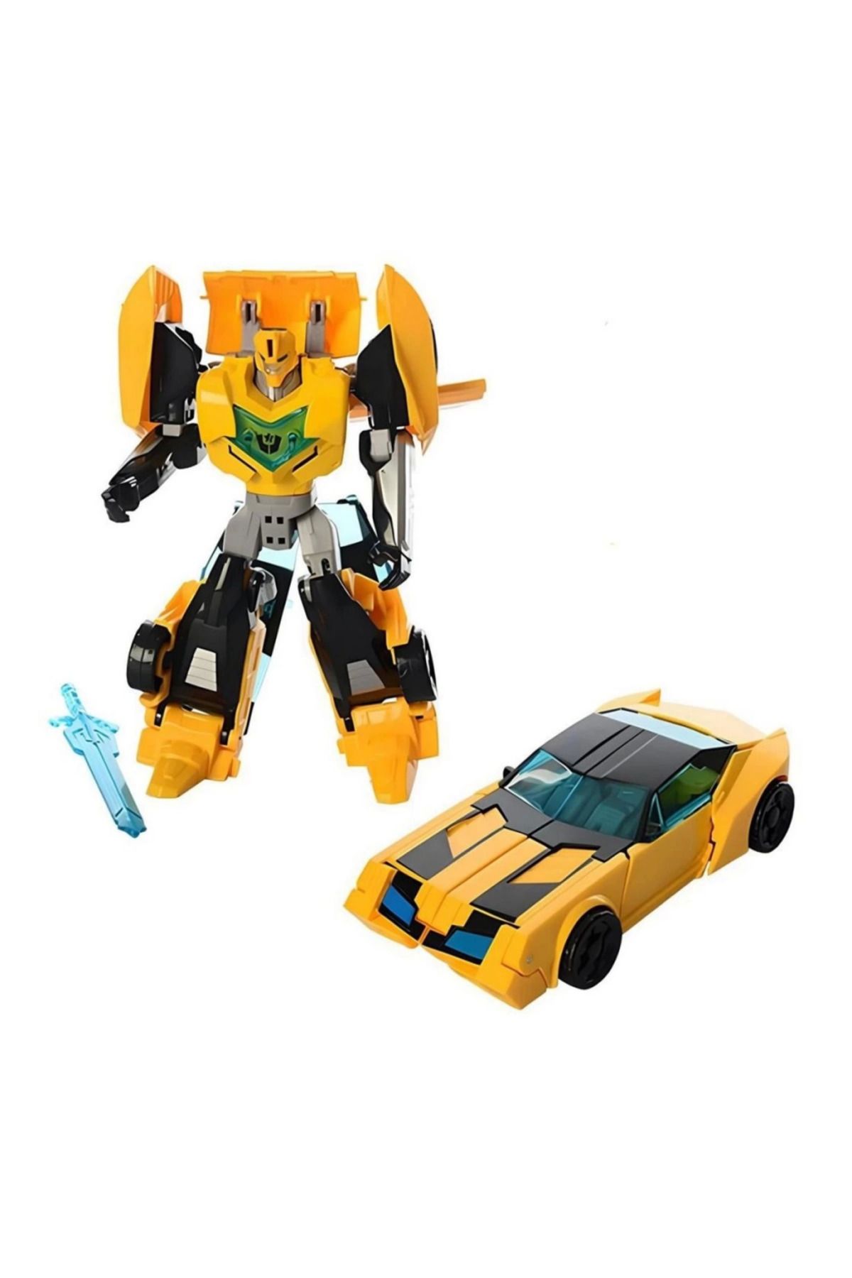 gcaksesuar Nessiworld Transformers Metal Robot Sarı