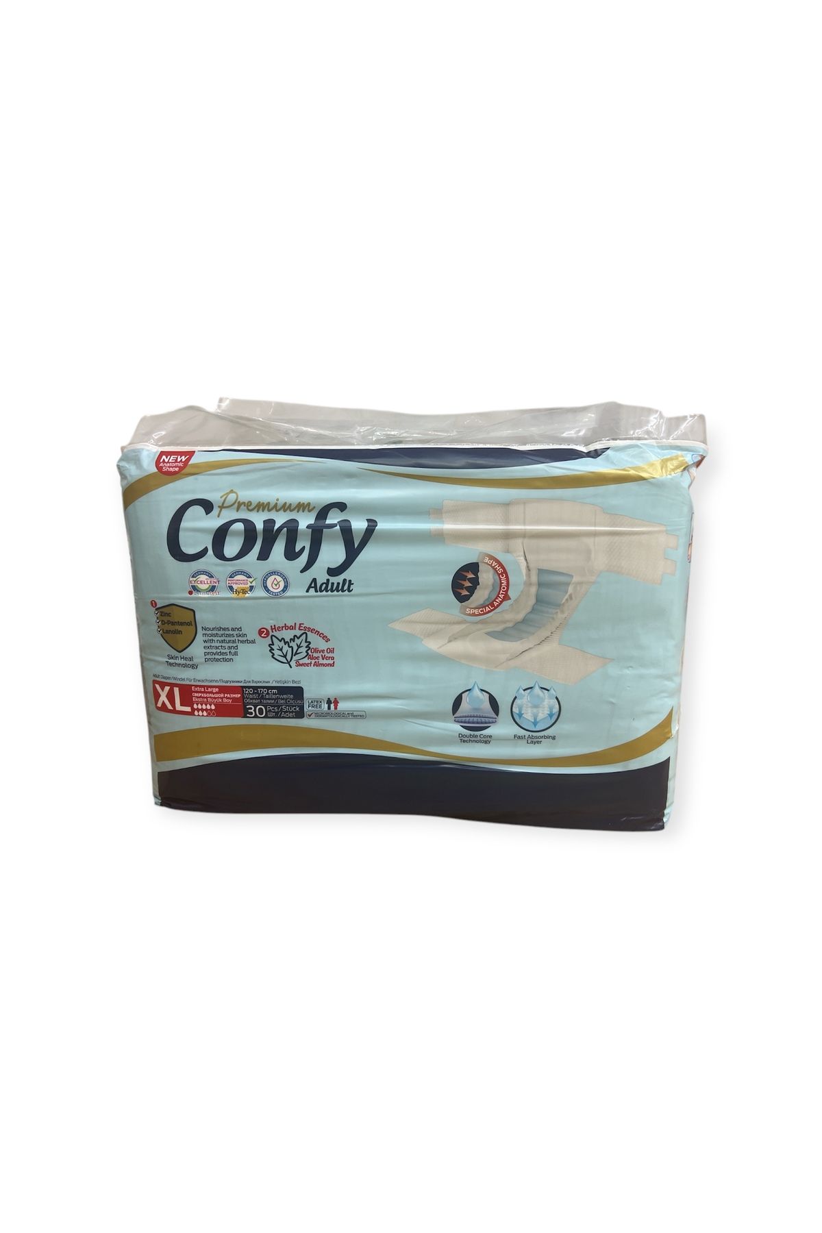 Confy Premium Adult Yetişkin Hasta Bezi Xl 30 Adet