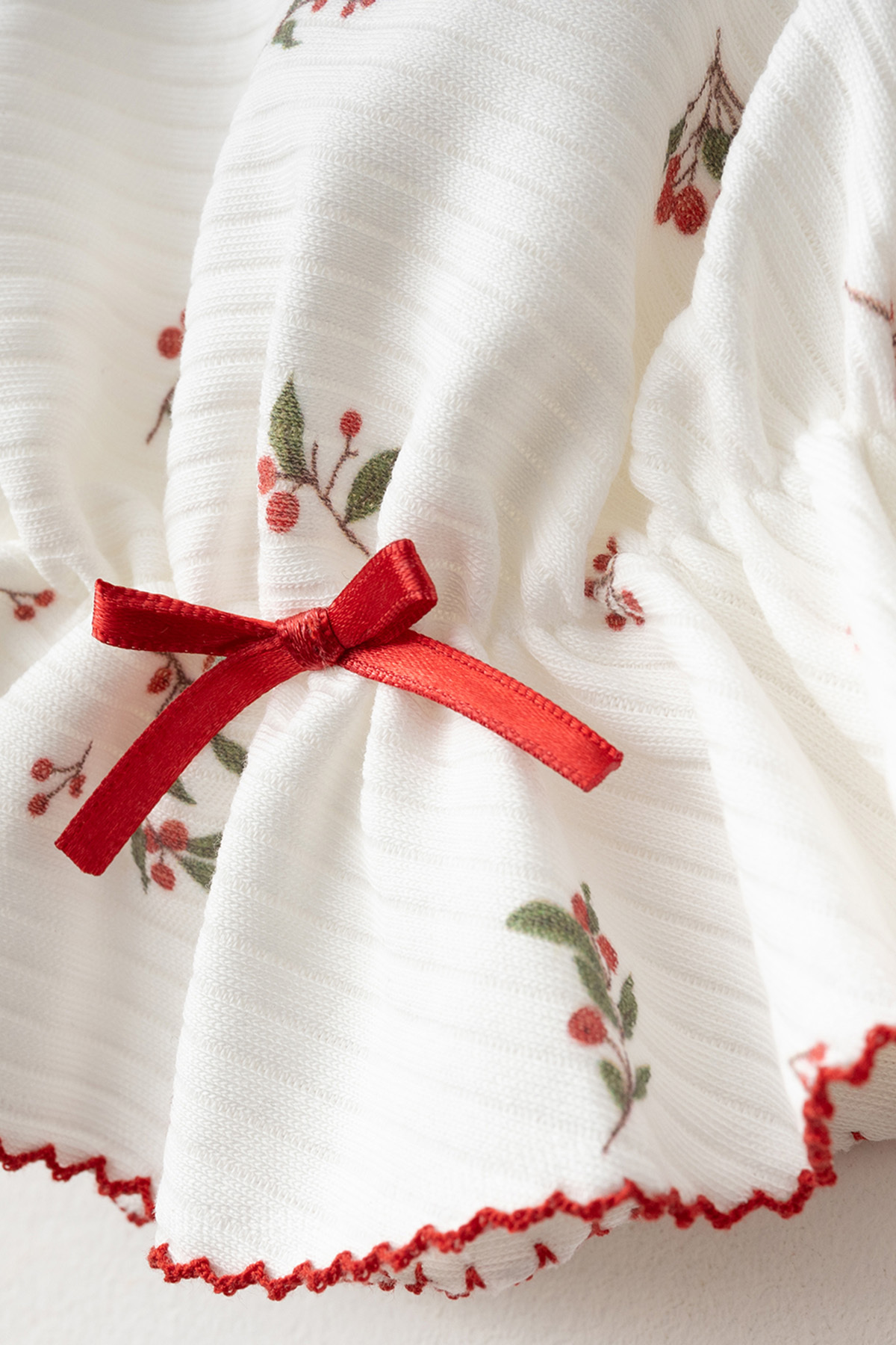 BABYLİM Kız Bebek Nakışlı Kokina Çiçeği %100 Pamuk 5'li Yenidoğan Seti 0-3 AY fotoğrafı 4 (önizleme)