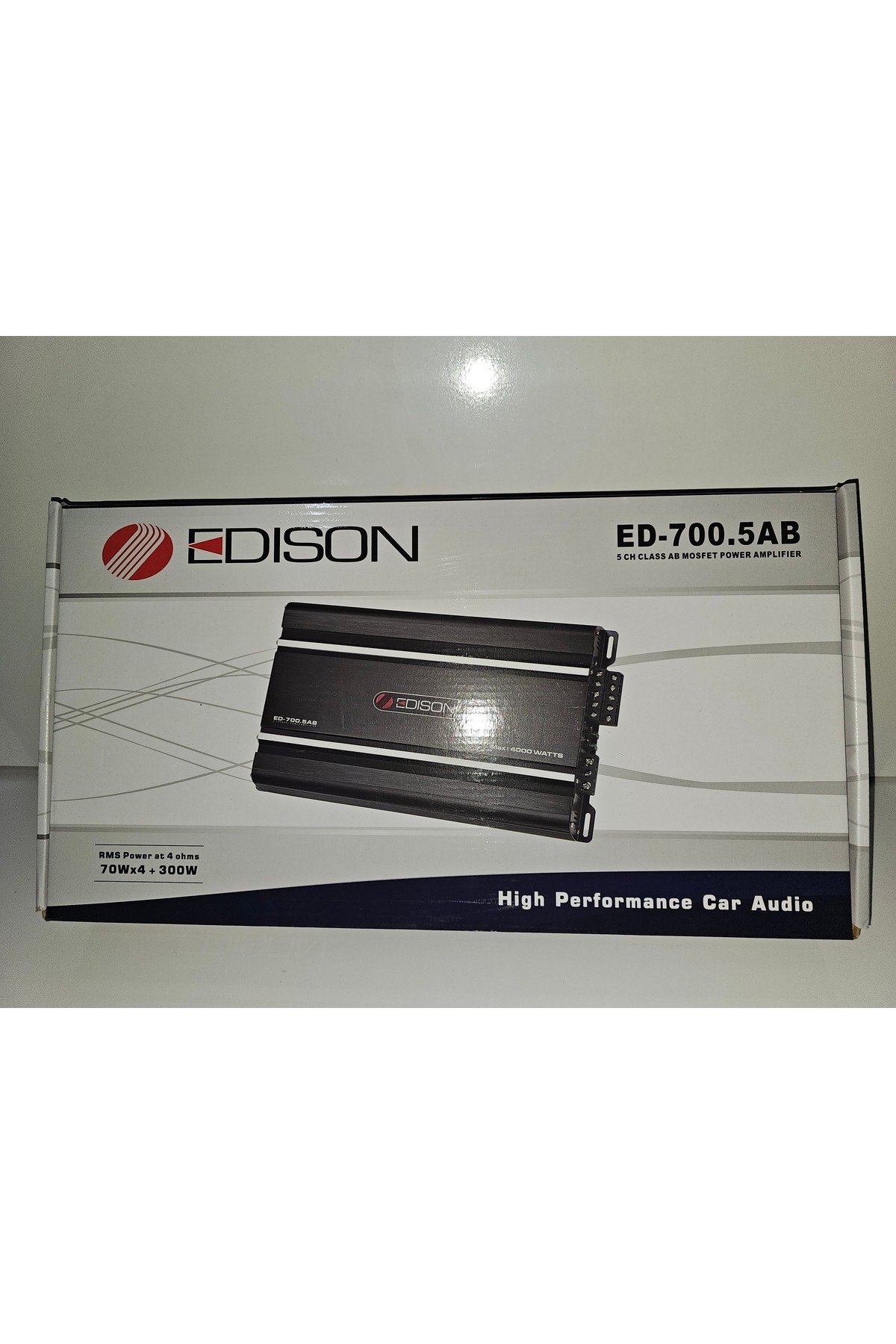 Edison 5 kanal amfi 70.4 5.300 modeli bas kontrollü - Fiyatı