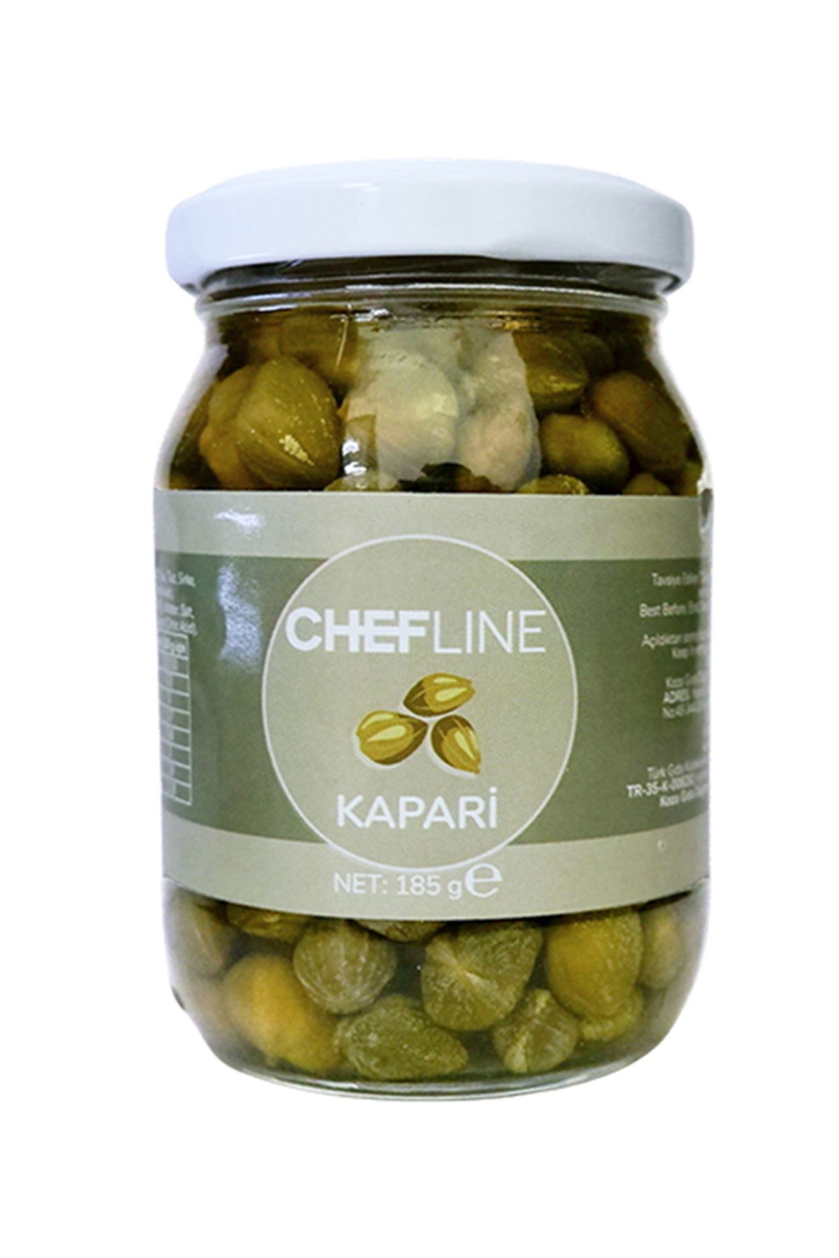 Chefline Kapari Çiçeği Chefline 185 gr x 3 Adet