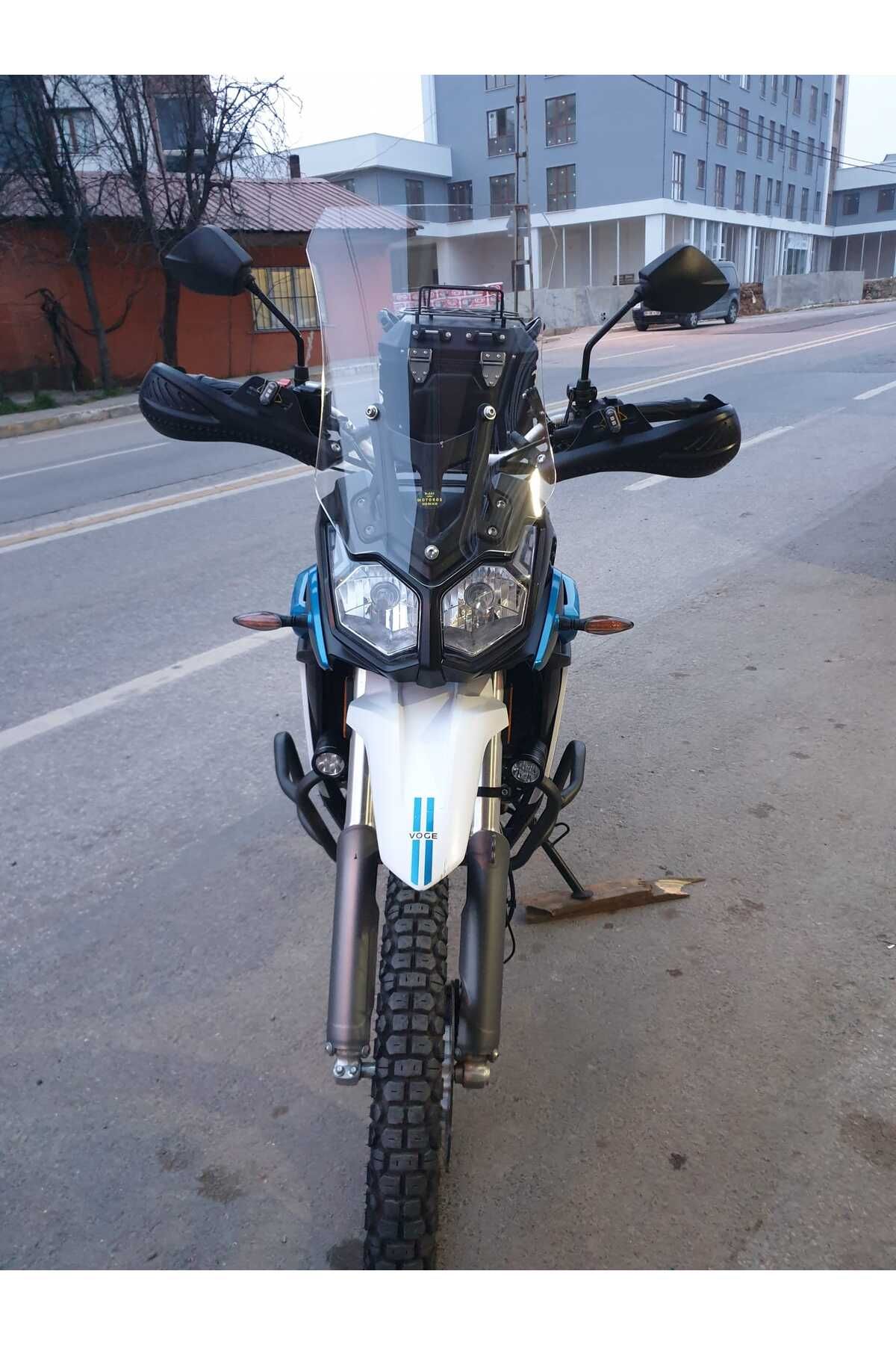 Voge Rally 300 Siperlik Ön Cam 2022-2025 Model 51cm Şeffaf Renkli 4mm