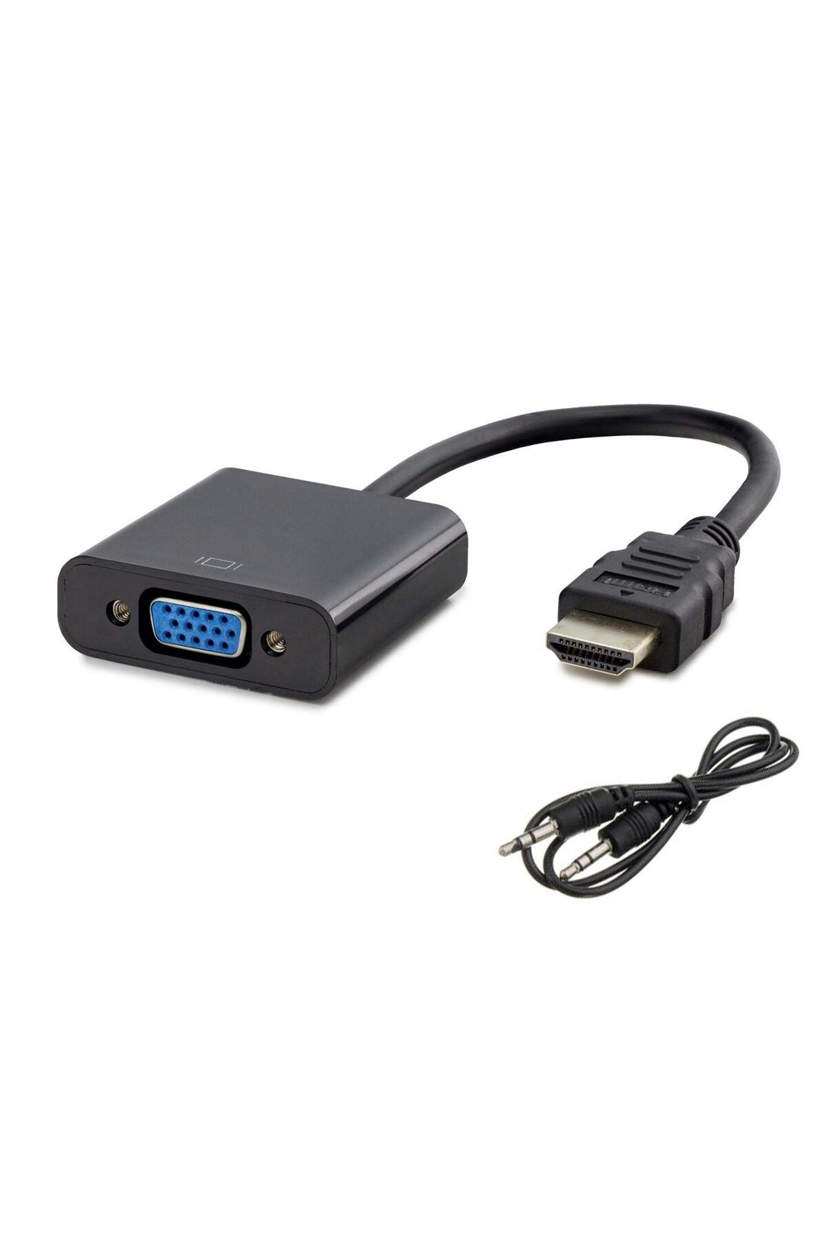 NZM TİCARET ÇeviRiCi Hdmi To Vga + Audio SiYah Hdx-2019