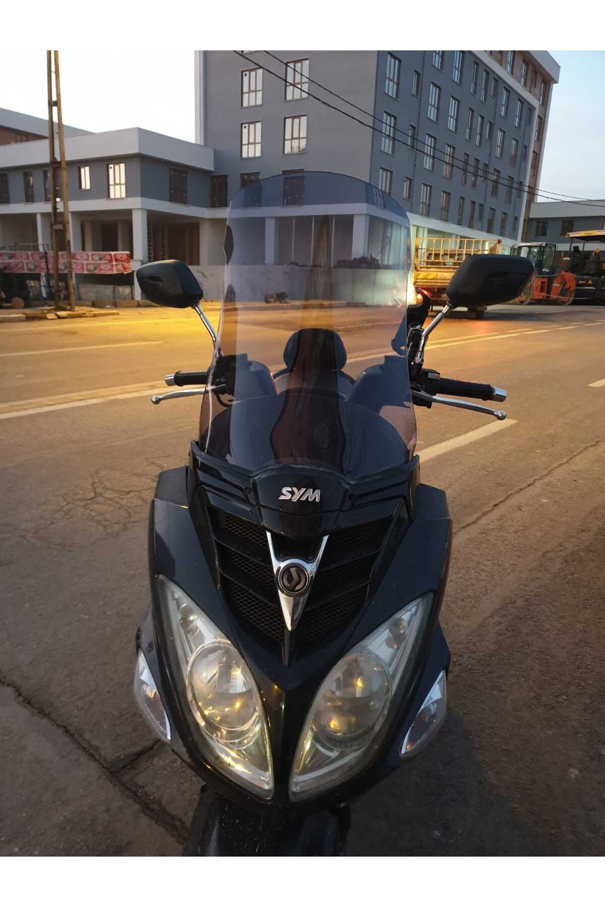 SYM Joyride 200 Siperlik Ön Cam 2009 2018 Model 53cm Füme Renkli 4mm