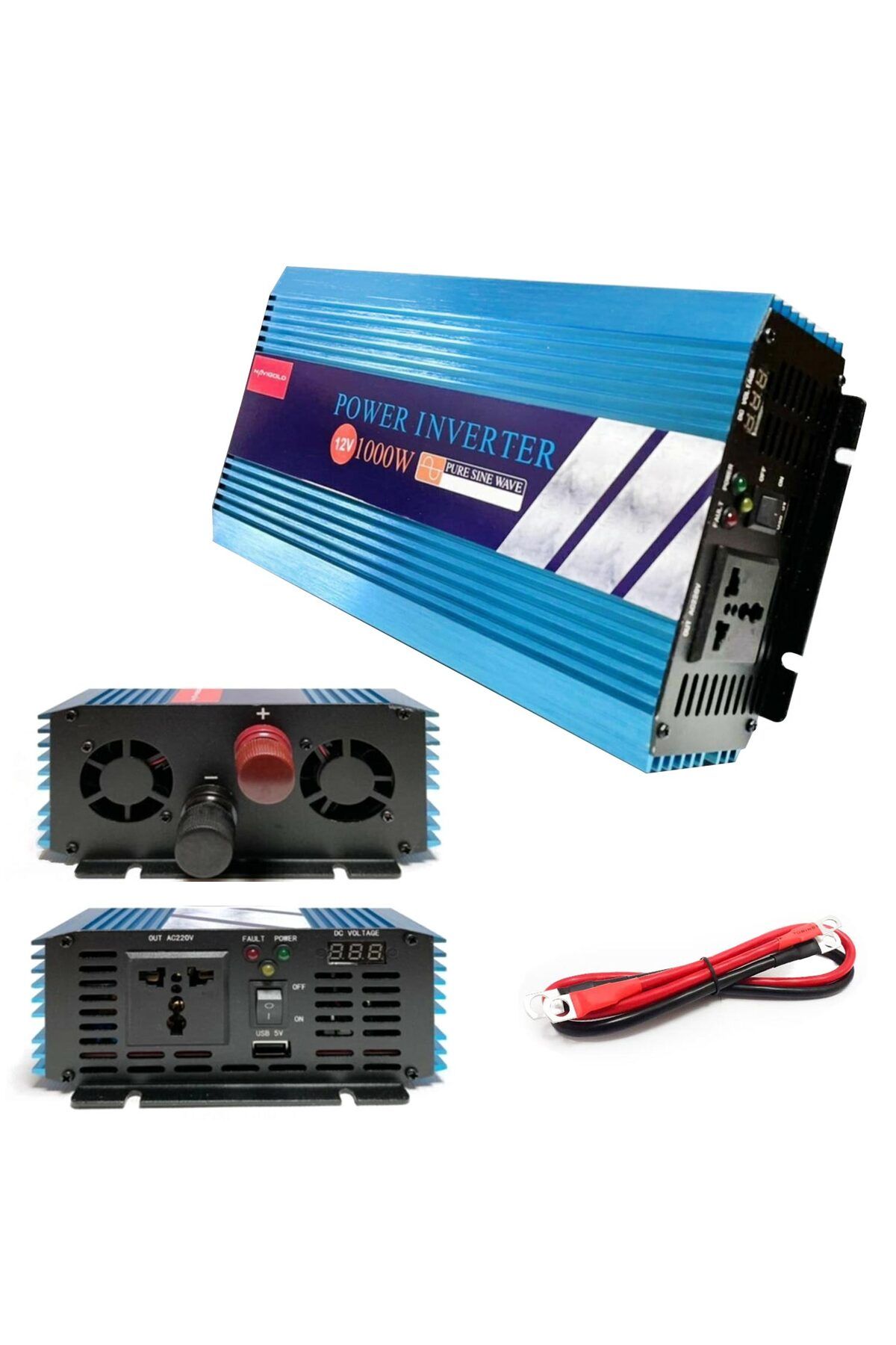 Epatim Navi Inverter Tam Sinüs 12v 1000w