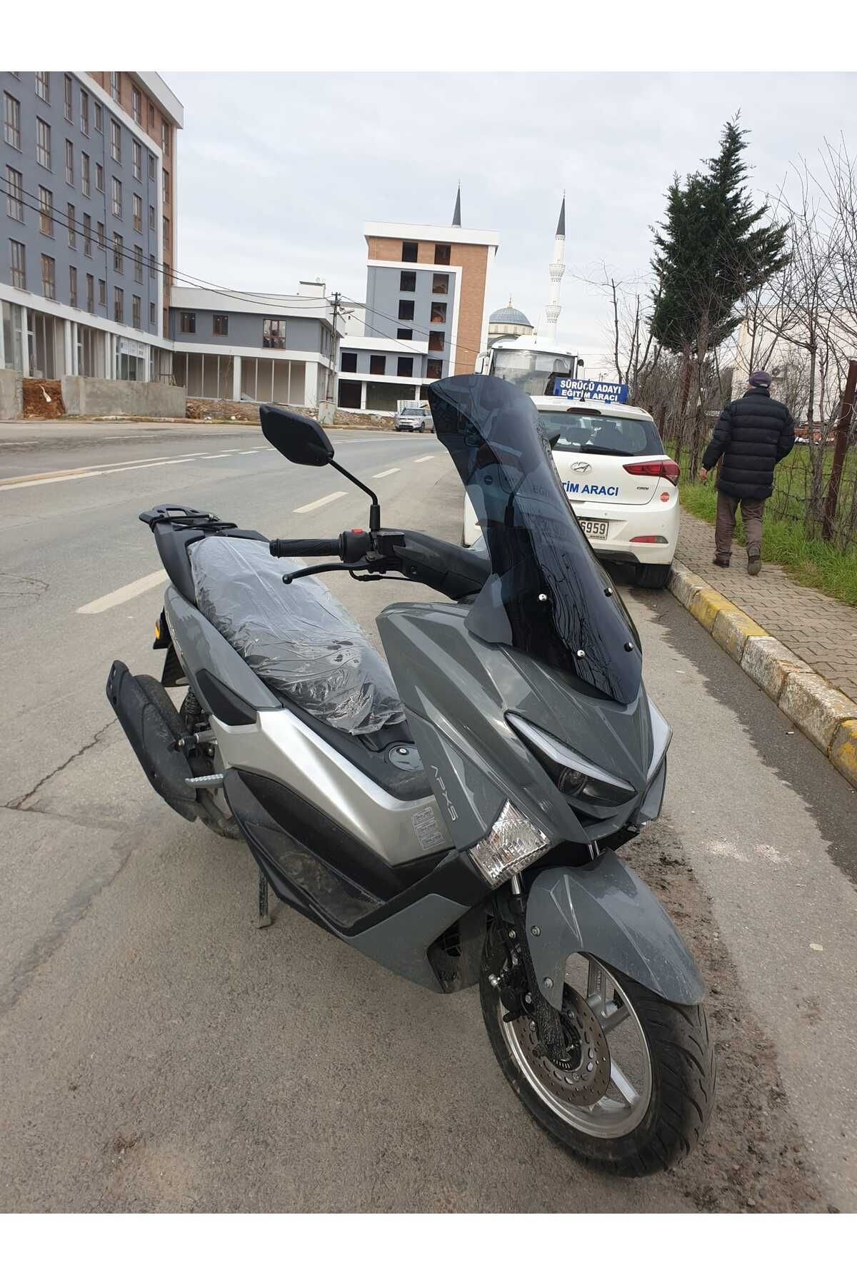 Volta Apec Apx5 Siperlik Ön Cam 2023-2025 Model 57cm Siyah Renkli 4mm