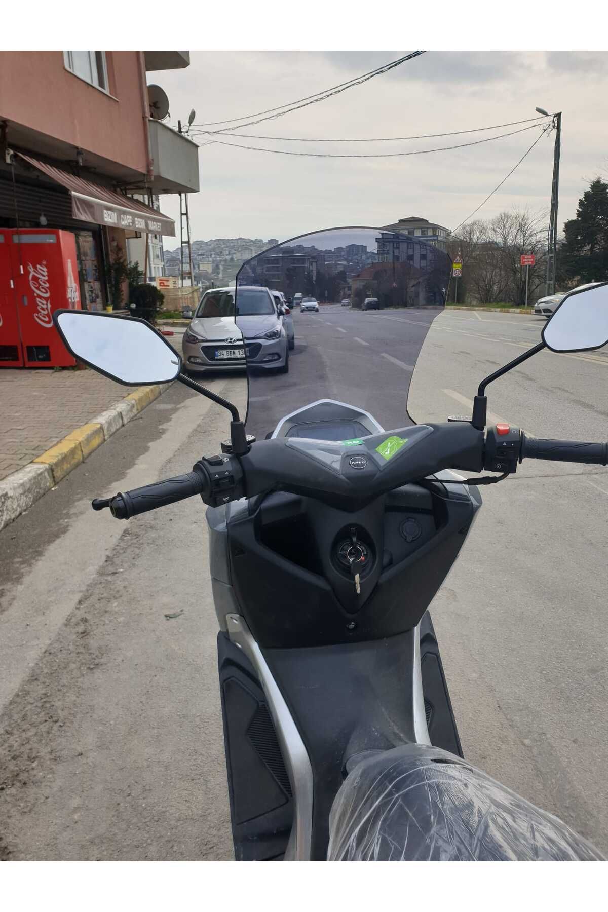 Volta Apec Apx5 Siperlik Ön Cam 2023-2025 Model 57cm Füme Renkli 4mm