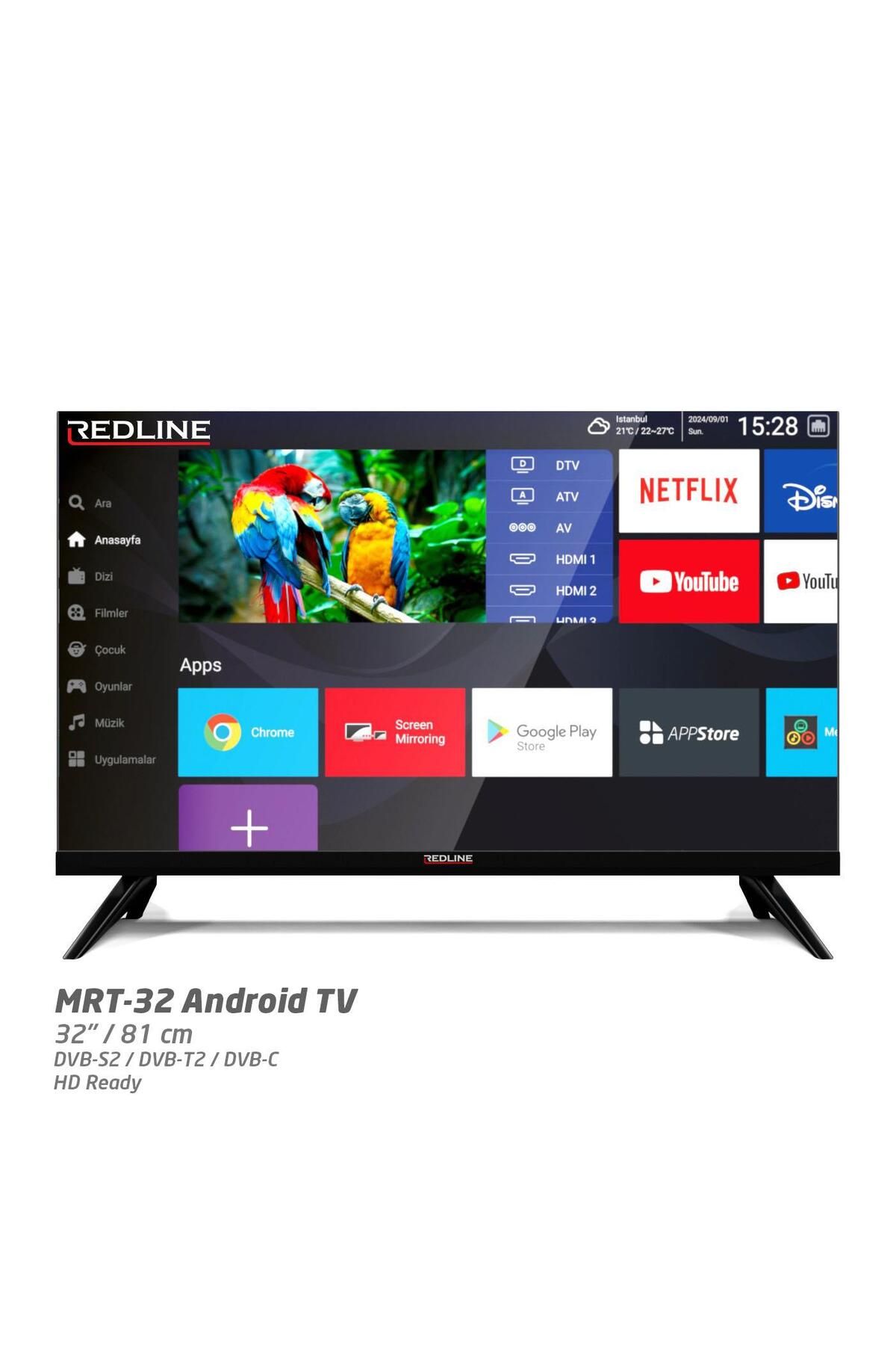 Redline Mrt32 32" 81 Ekran Fhd Android Led Tv