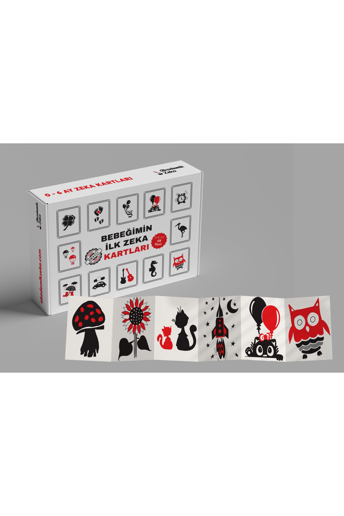 akademik zeka 0-6 Ay,0-12 Ay,hayvan Ve Sebze Zeka Kartları fotoğrafı 2 (önizleme)