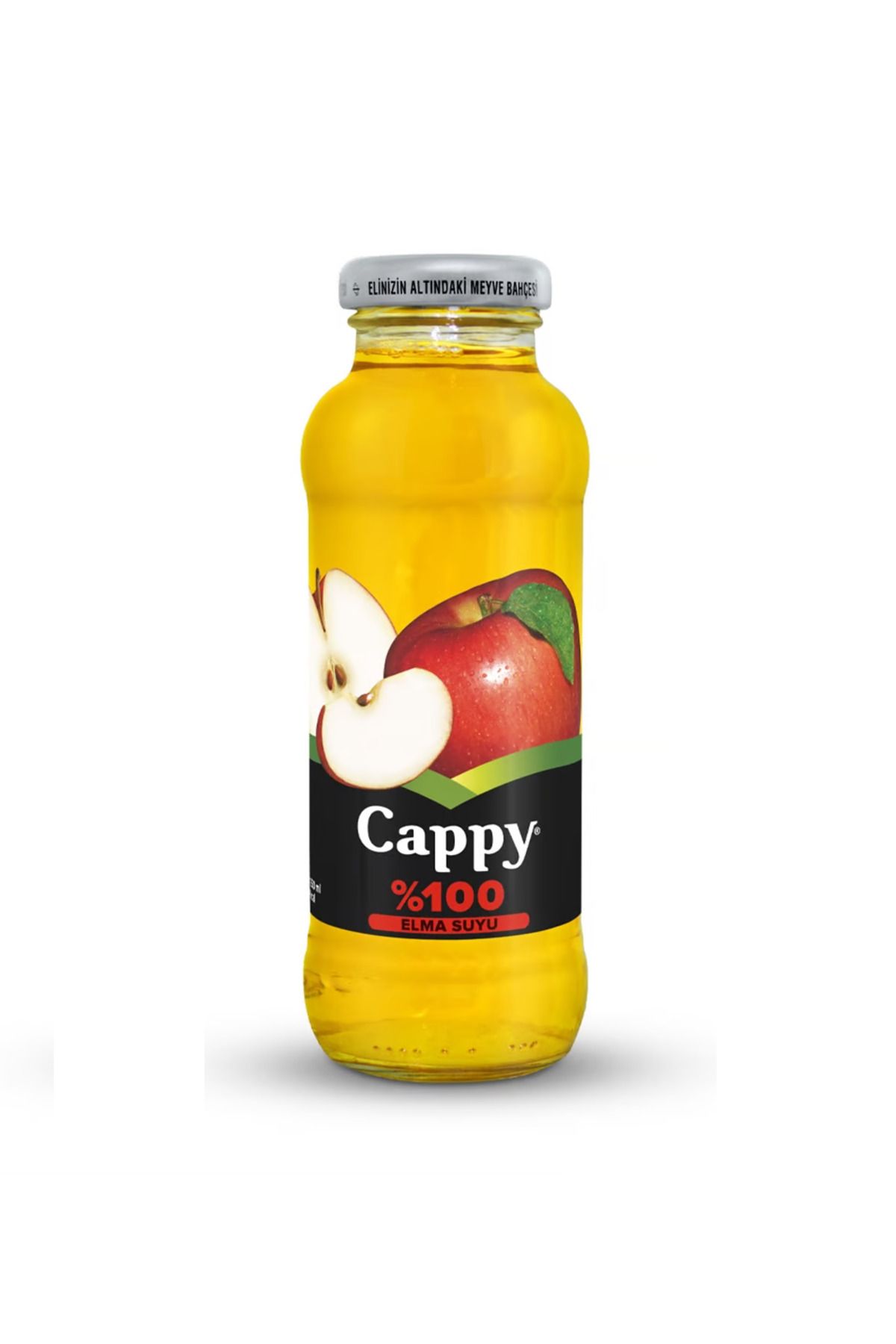 Cappy %100 Elma Suyu Cam 250 Ml