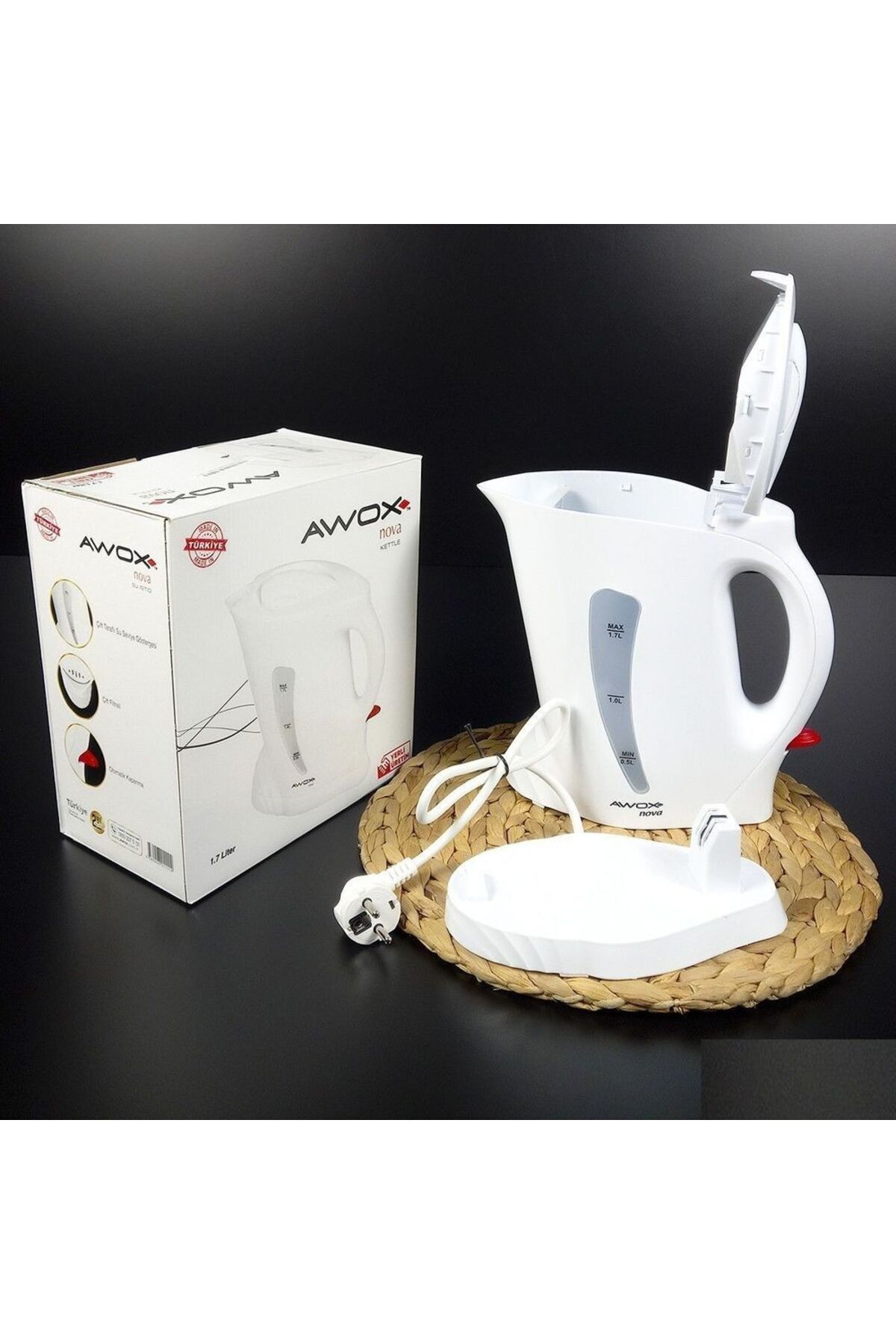 teknotrust Nova Kettle Beyaz