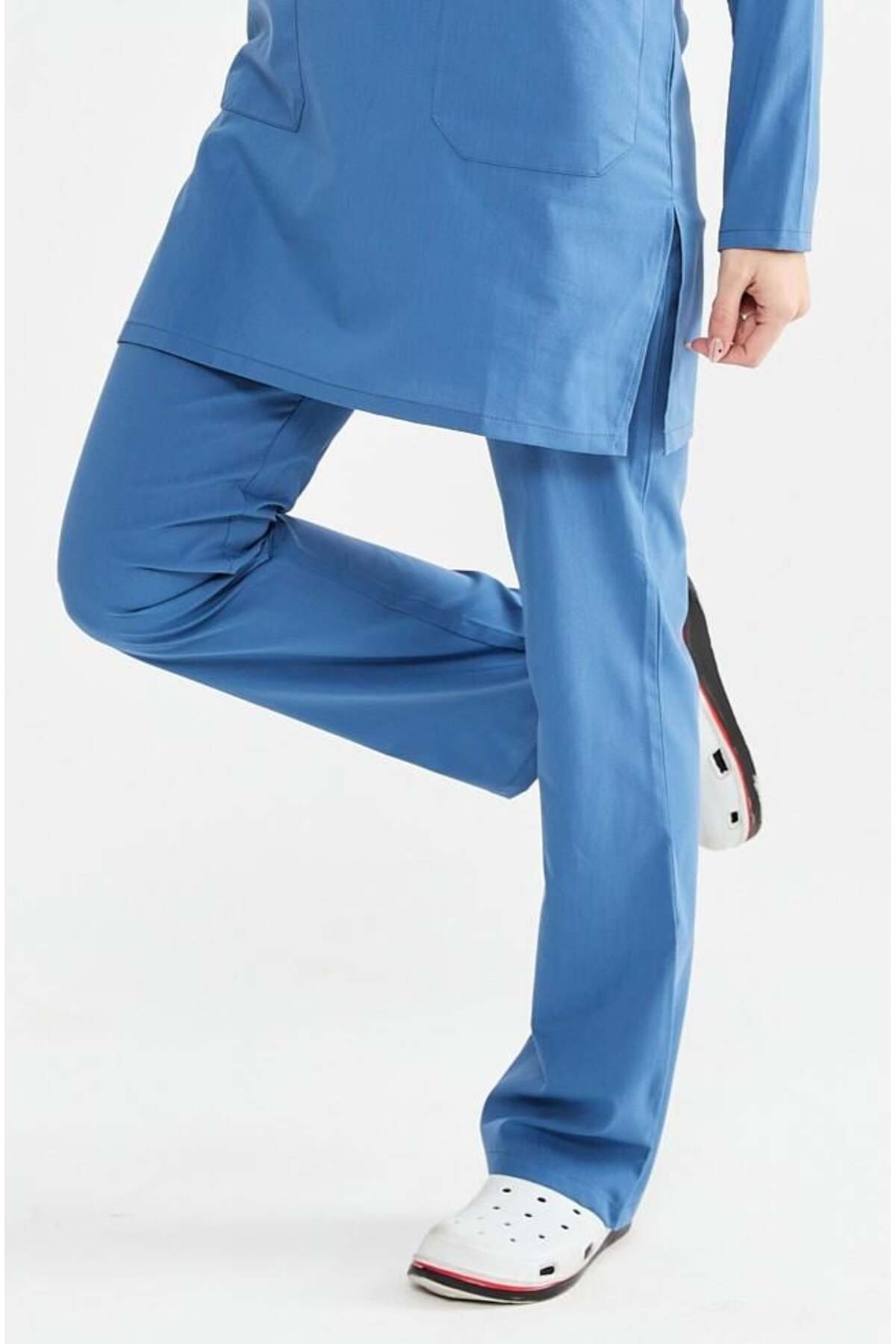 UltraLycra Modest - Lycra Doctor Nurse Hijab Single Bottom Jersey, Indigo