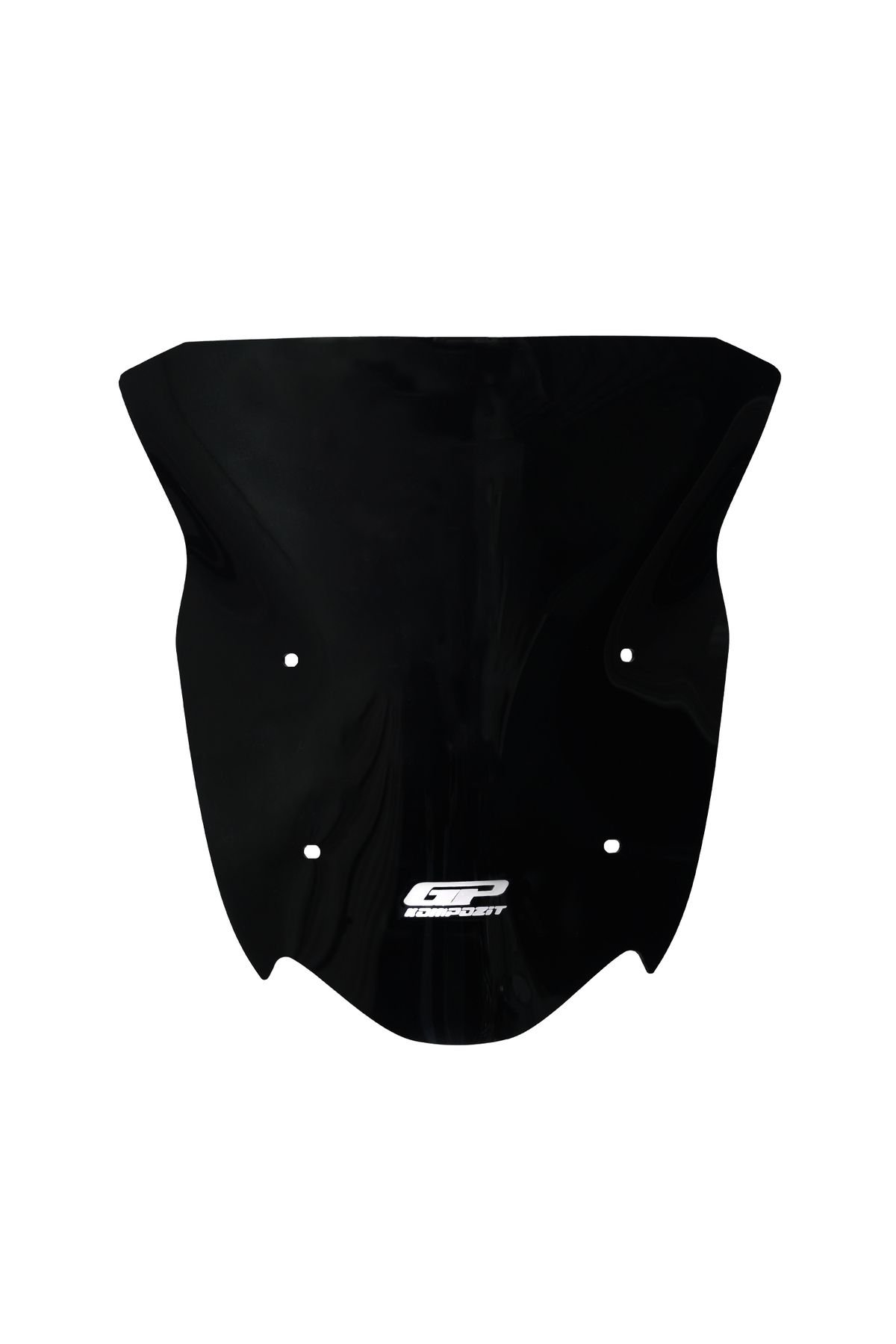 GP KOMPOZİT GP Kompozit TVS Apache RTR 200 2024 Uyumlu Ön Cam Siyah 42 cm