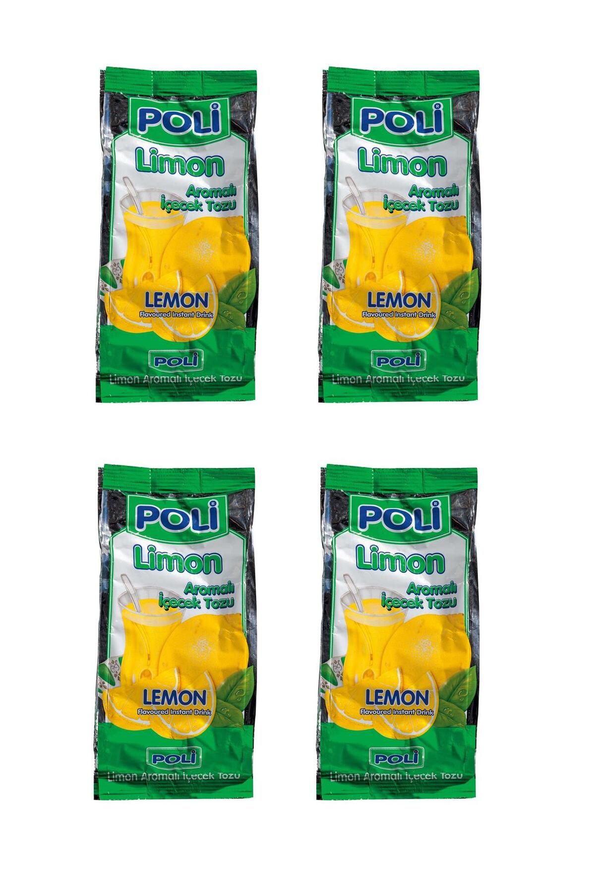 POLI Toz İçecek Limon 300 Gr X 4 Adet