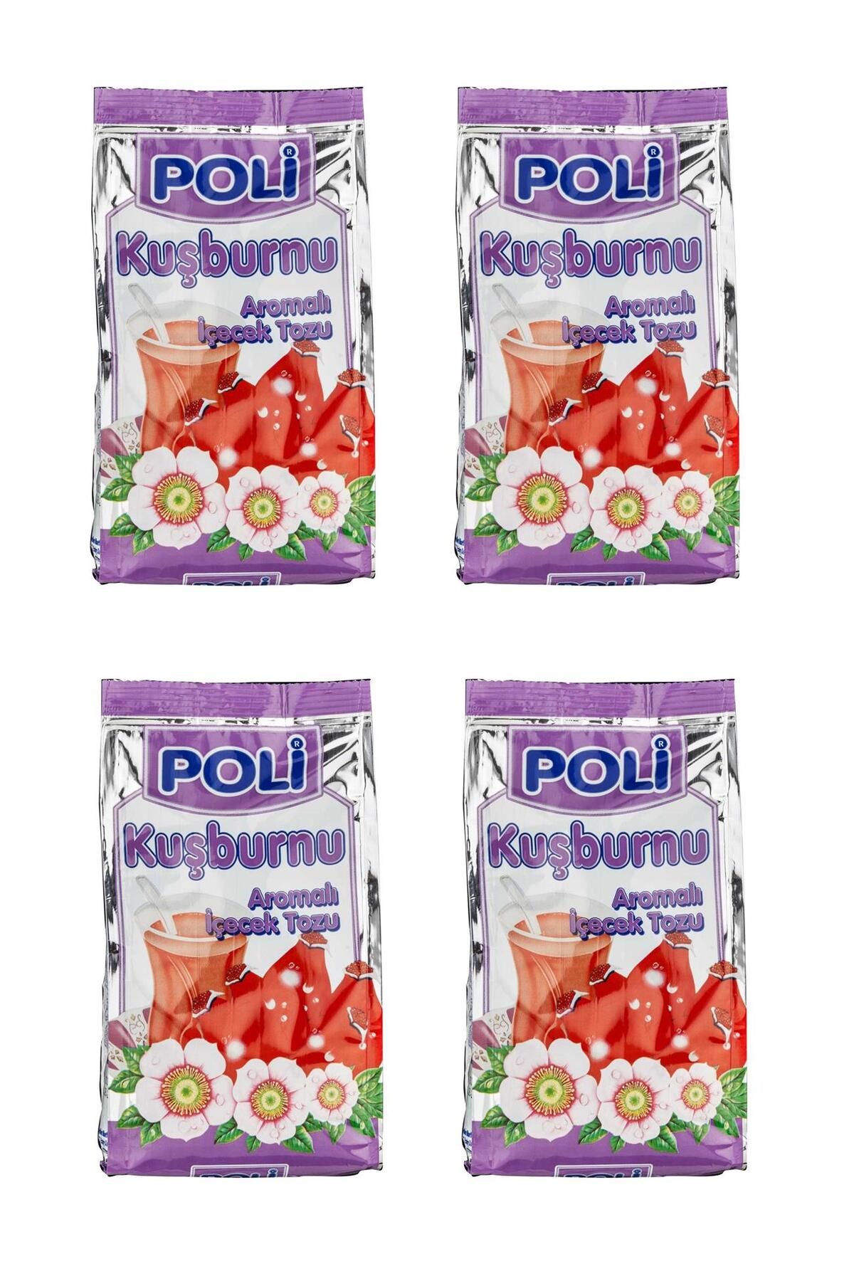 POLI Toz İçecek Kuşburnu 300 Gr X 4 Adet