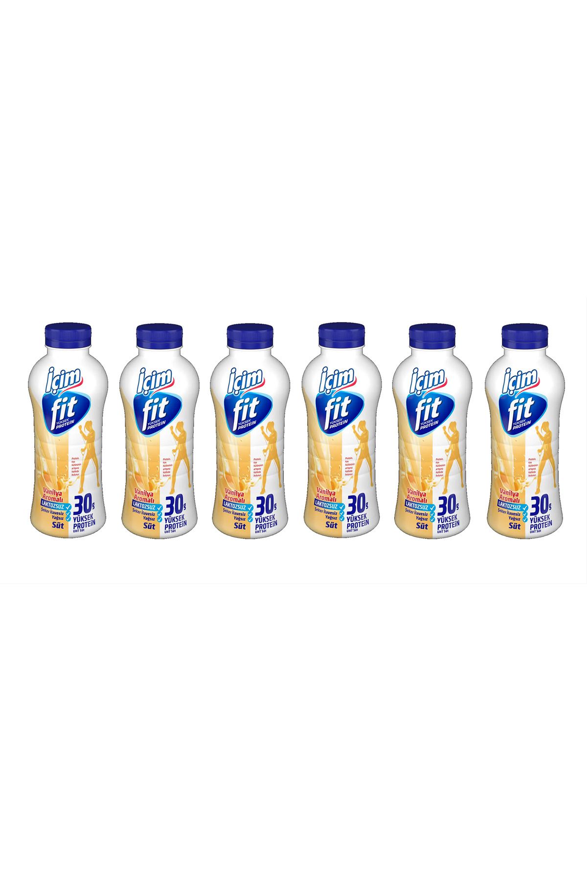 İçim İçim Fit Vanilyalı Protein Sütü 400 Ml X 6 Adet