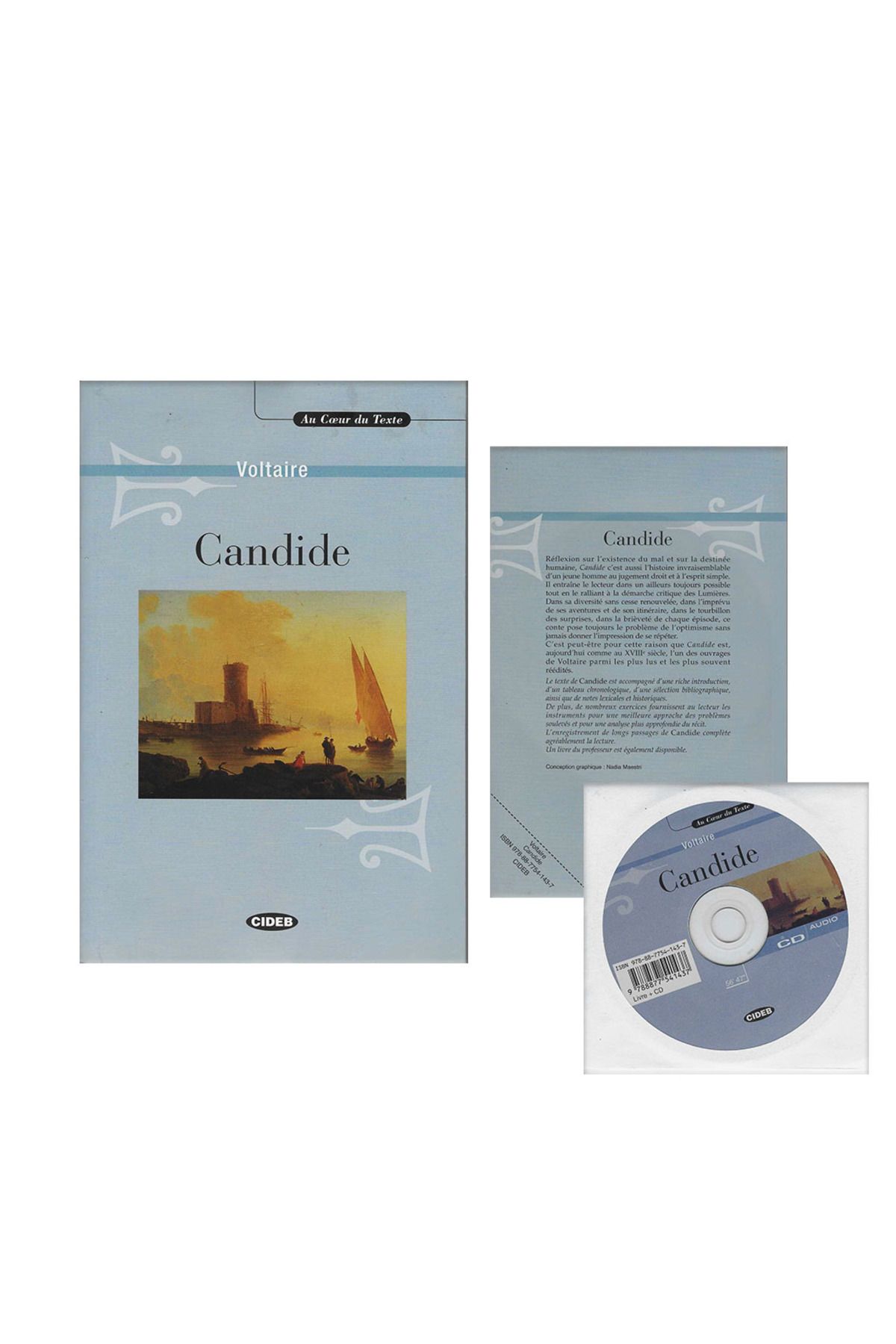 Black Cat Candide (Livre+cd) Fransızca