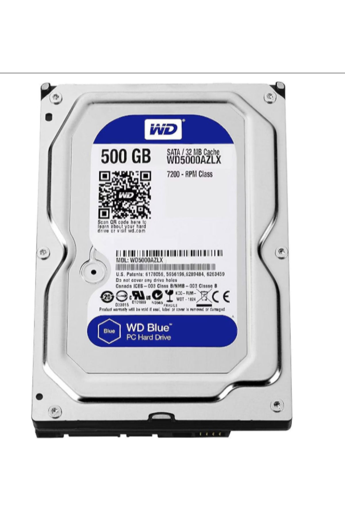 WESTERN DIGITAL 500 Gb 3.5'' Harddisk Hdd