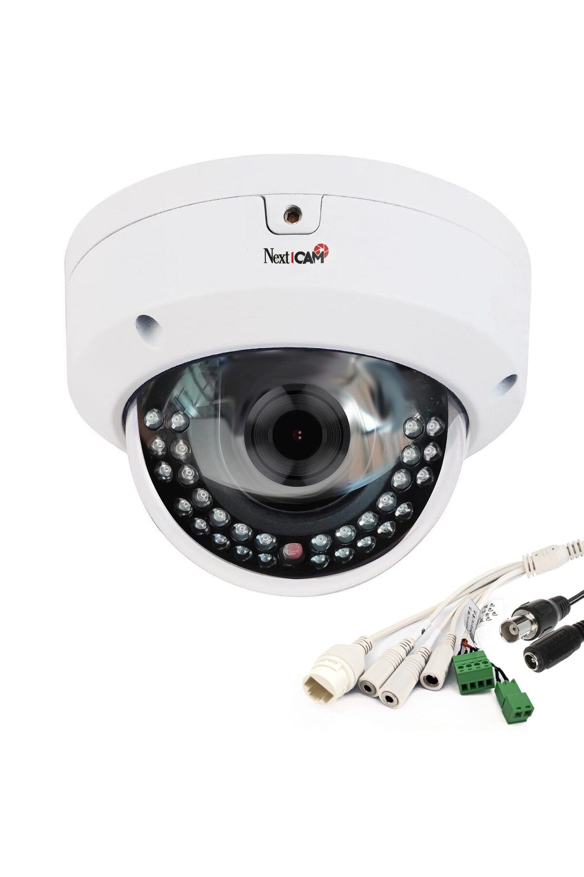 Ceet Markets NEXTCAM YE-IP20000DVL Poe Dome Ip Kamera 2mp 2.8mm 12mm Metal İç Mekan