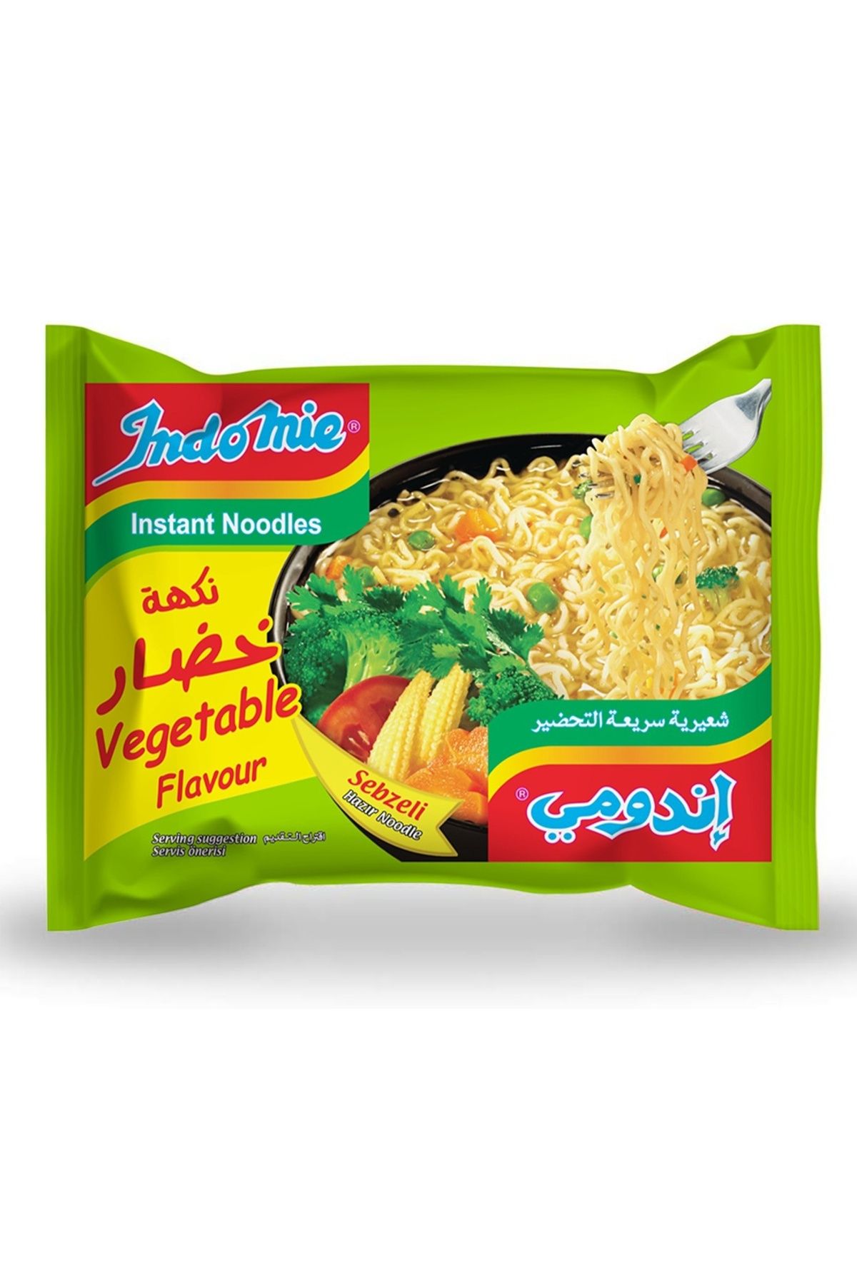 İndomie İndomie Hazır Noodle Sebzeli 75 Gr Paket (40 Adet)