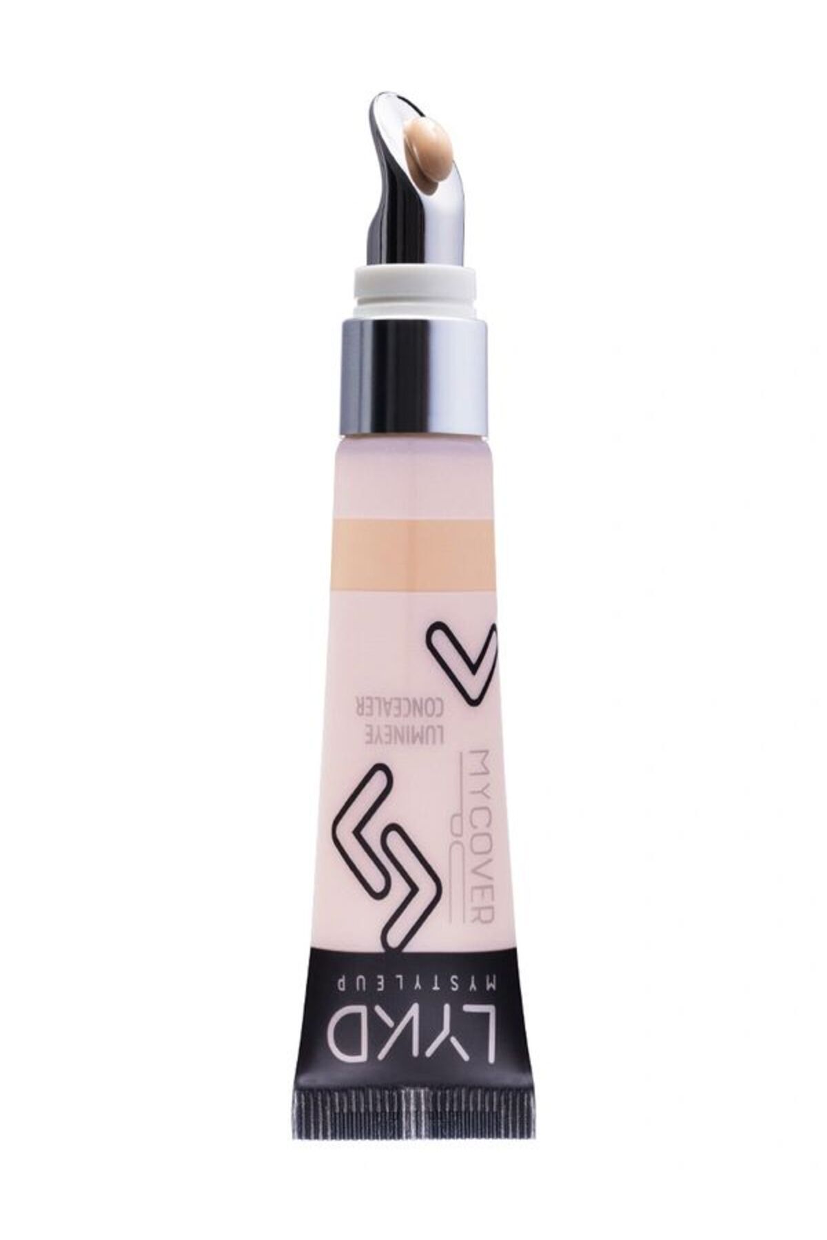 lykd-Intense Concealer with Metal Head - Flawless Novelty Touch Creamy for under Eye and Skin 1