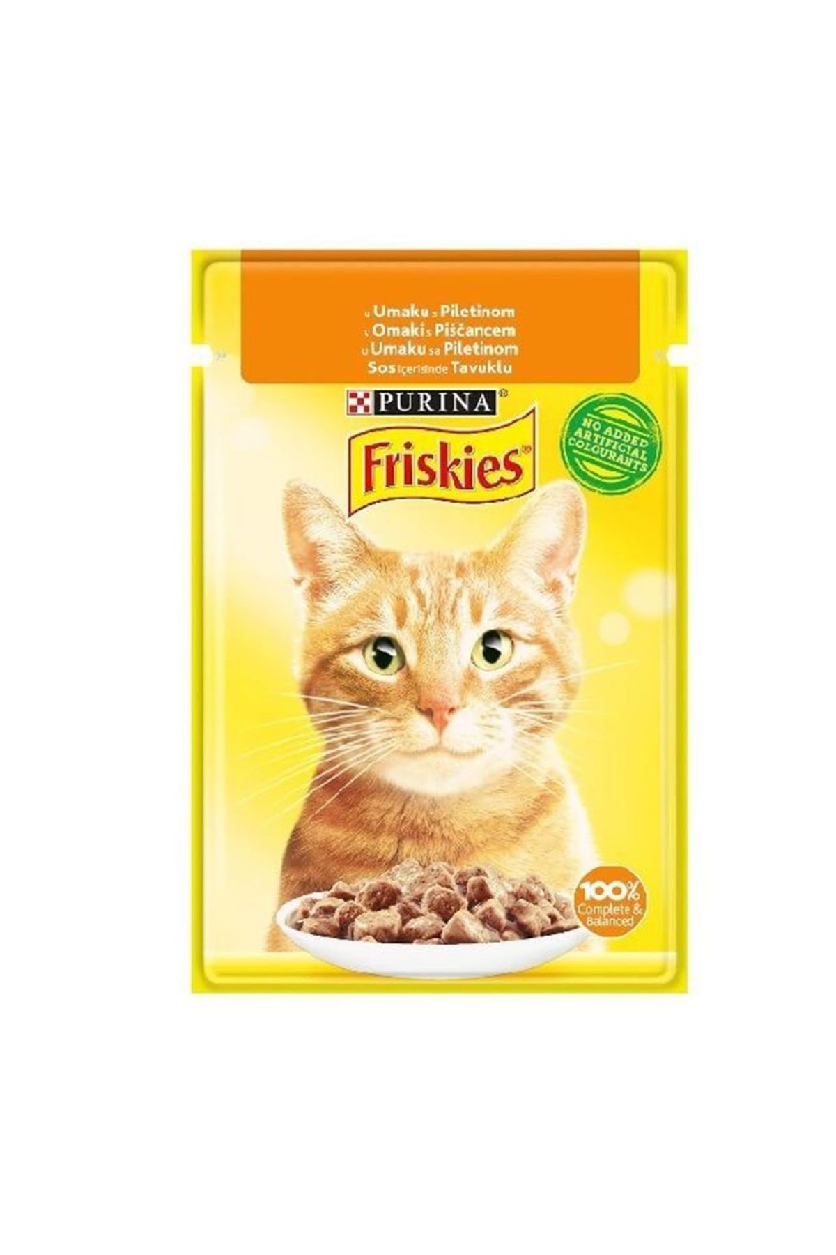 Friskies Tavuklu Umaku Soslu 85 gr Paket (5 ADET)