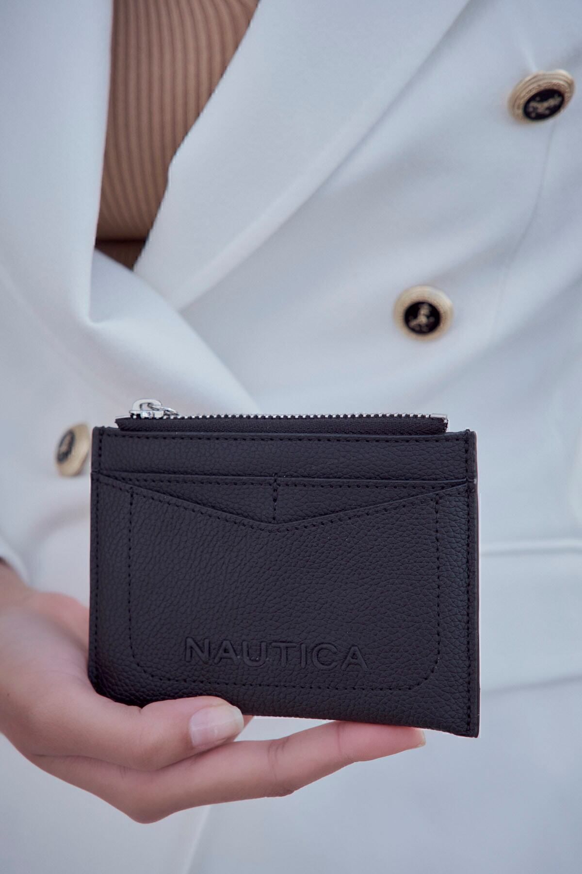 کیف پورتفولیو و کلچ مشکی زنانه اورجینال Nautica