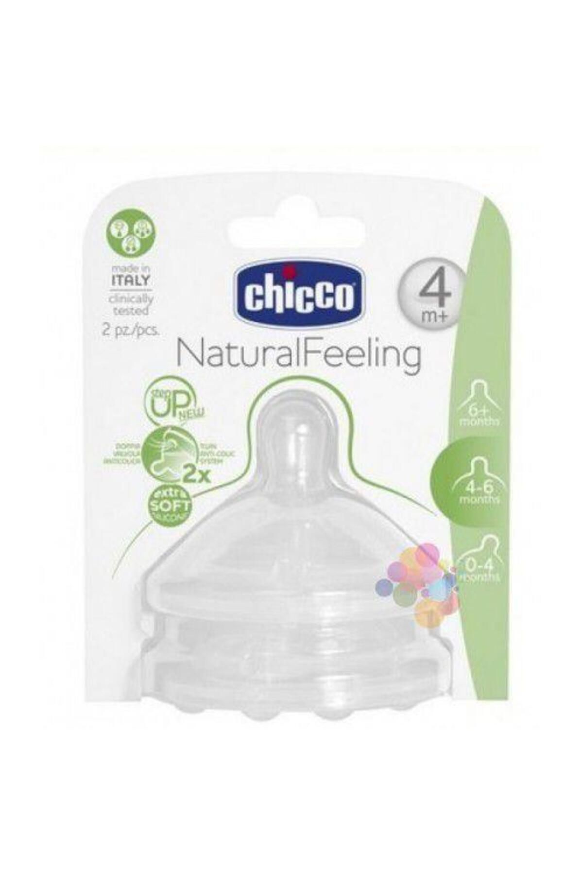 NW NessiWorld Nessiworld NaturalFeeling Biberon Emziği 4 Ay+ Akış Ayarlı 2li