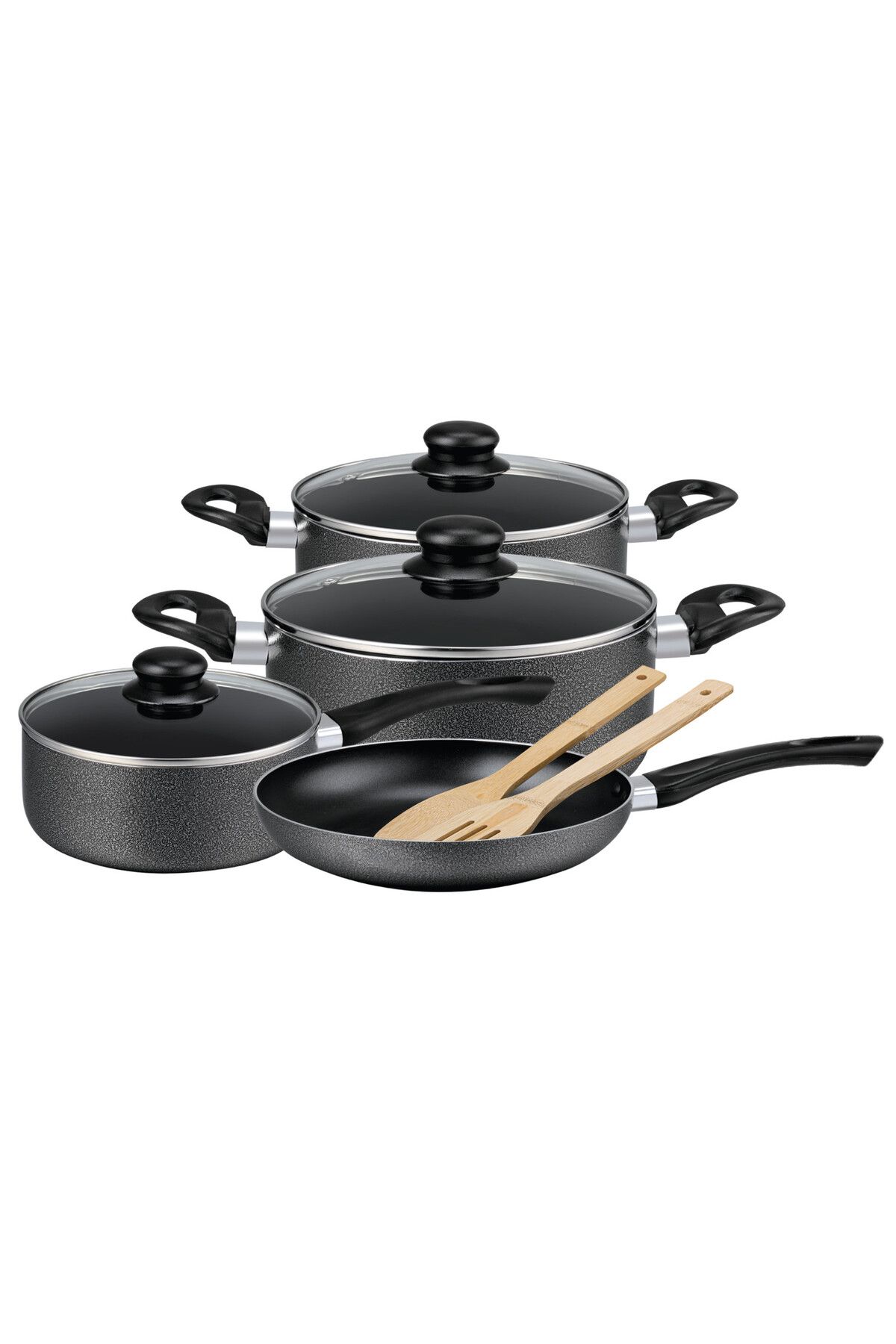 ROYALFORD-9pcs Non-stick Cookware Set Rf11642 Assorted 3