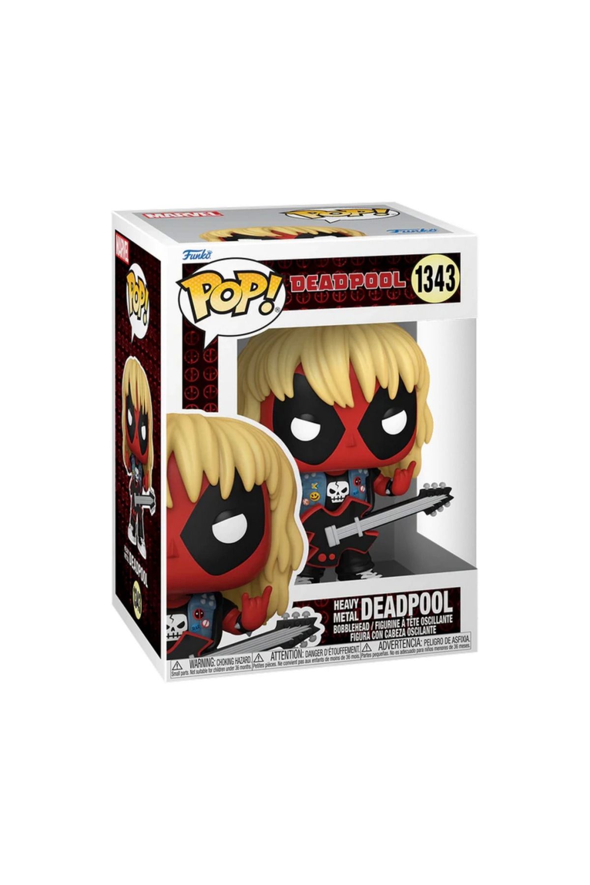 NessiWorld POP! Marvel Deadpool Metal Band