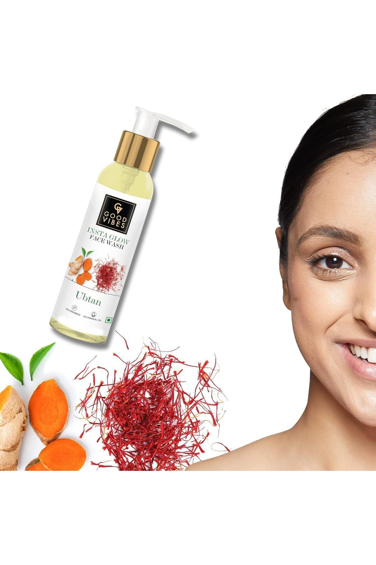 Good Vibes-Ubtan Insta Glow Face Wash (120 ml) 5