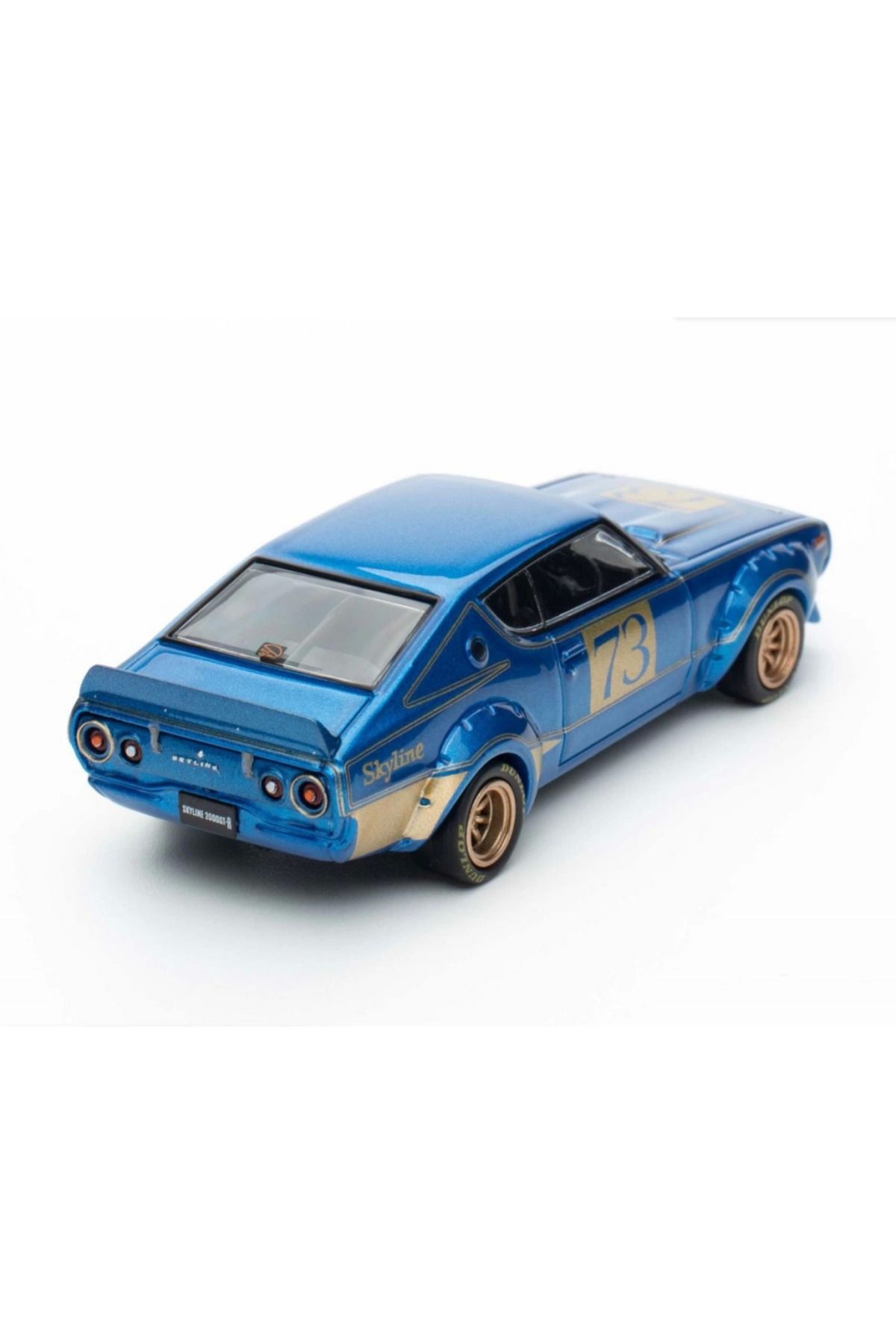 NessiWorld Inno 1/64 Nissan Skyline 2000 GT-R KPGC110 Racing Concept Blue