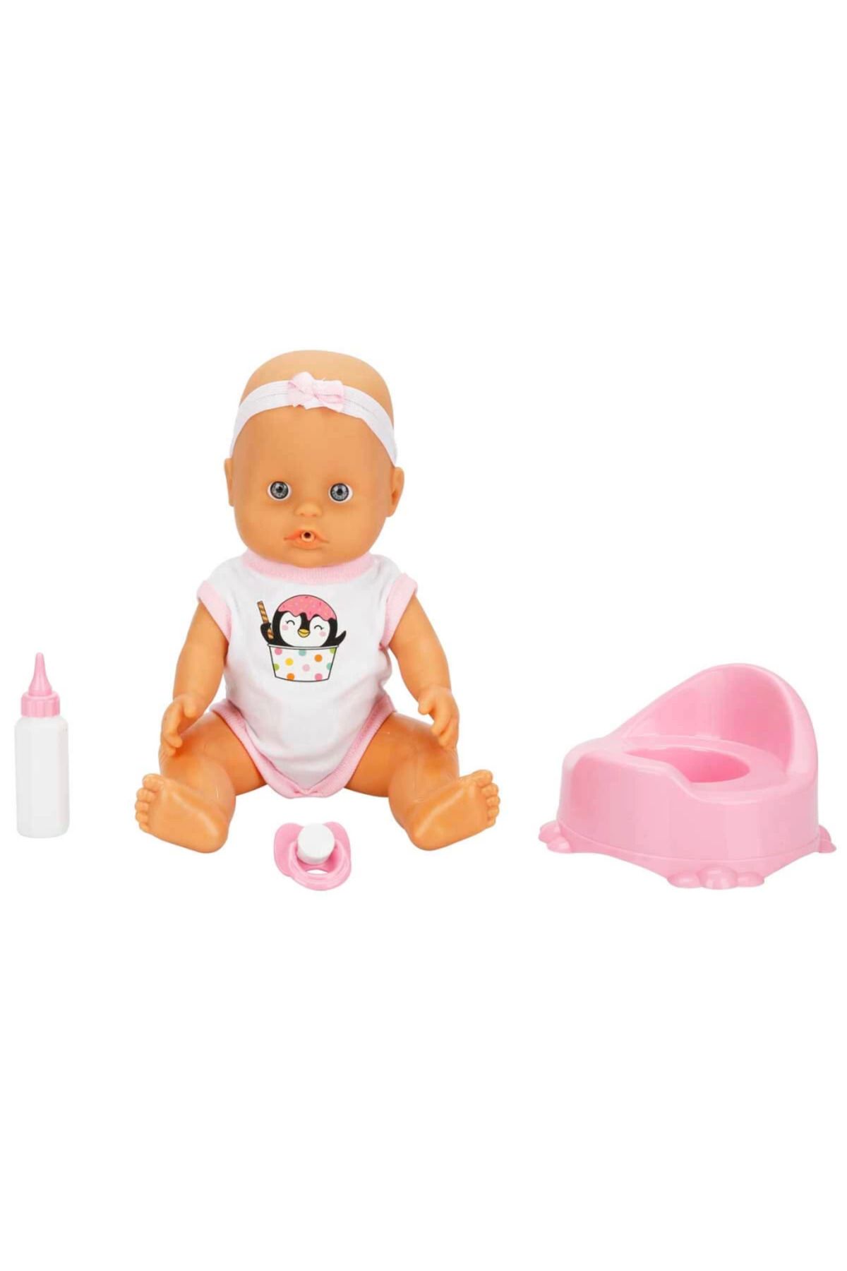 NW NessiWorld Nessiworld Boubou Sesli Altını Islatan Bebek Seti 30 cm