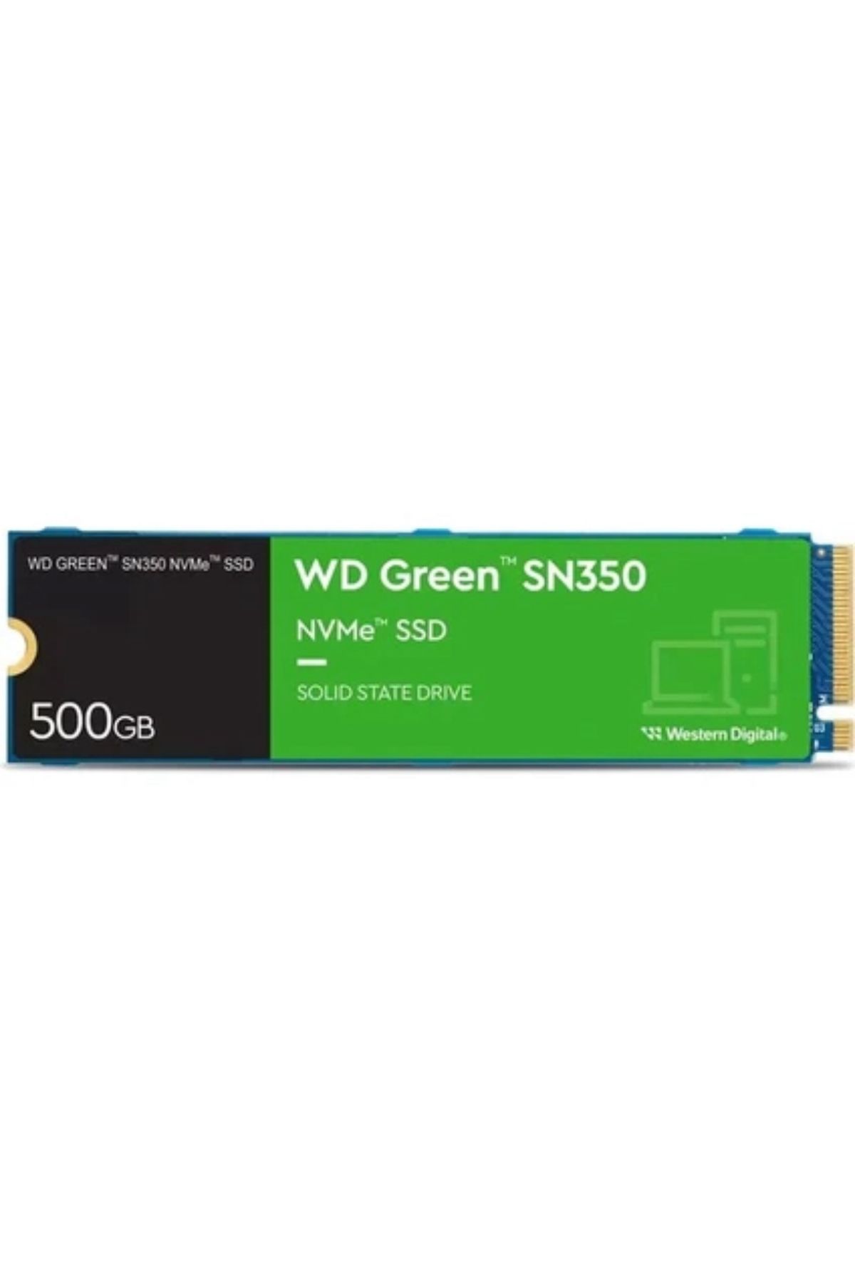 WD 500GB M.2  2400/1500/s NVMe SDD  Green WDS500G2G0C