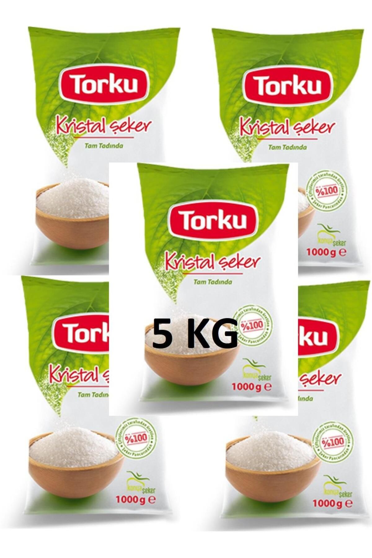 Torku PE 5 kg toz şeker (1 KG*5)