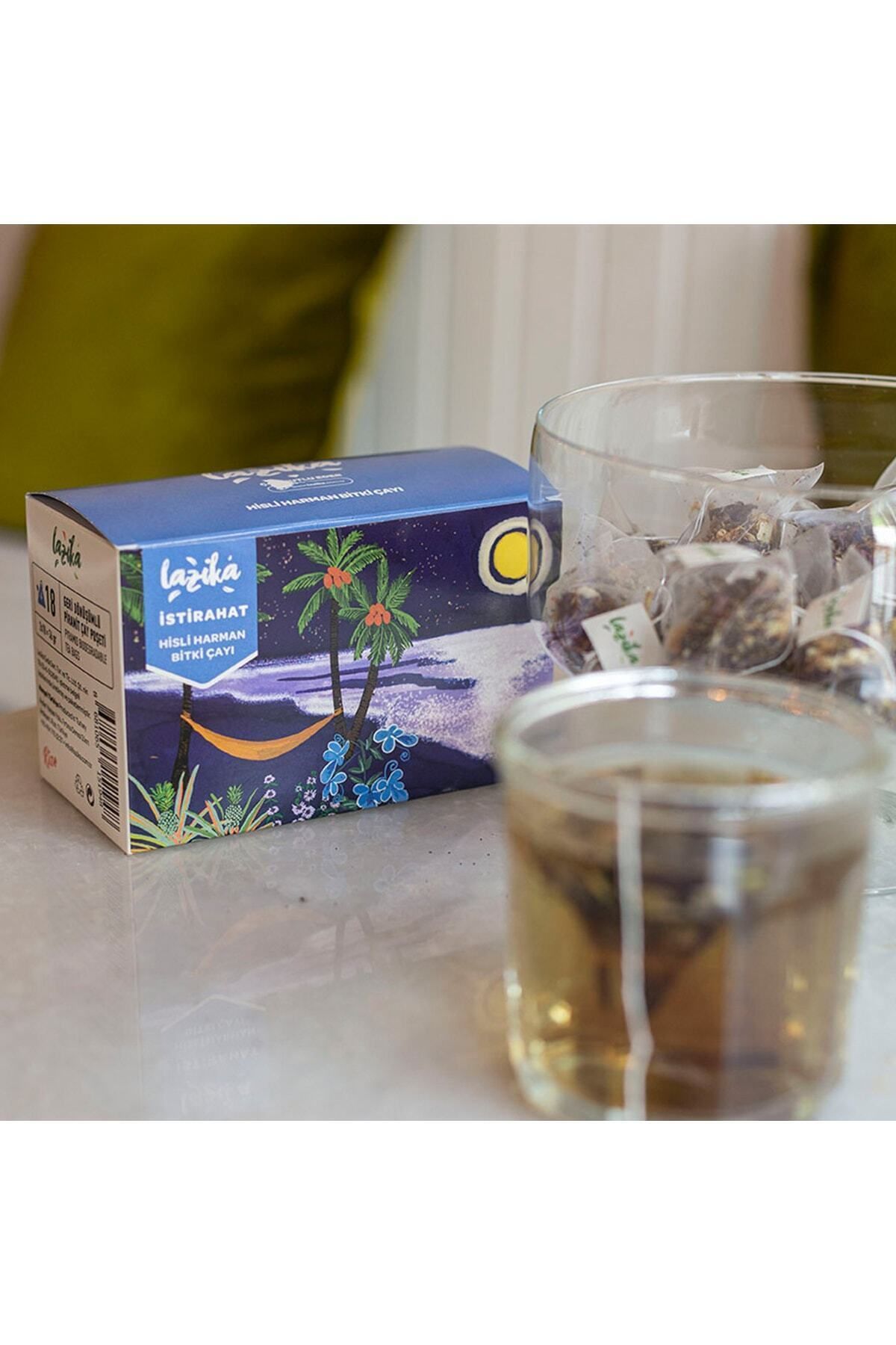 LAZİKA-Set of 2 Pacifluorated Sleep Tea and Feeling Harman - Rest 3