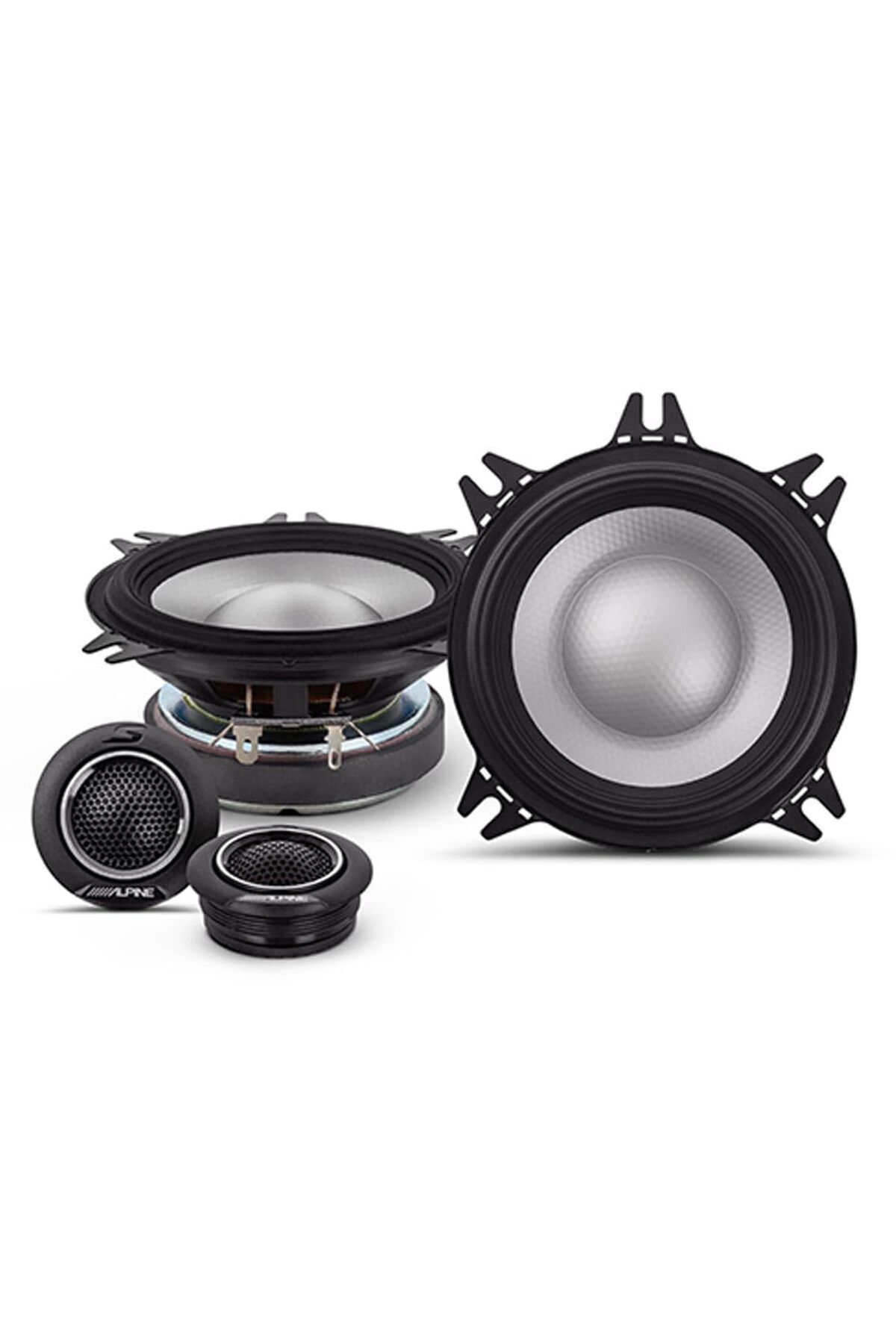 woodhub SDR ELEKTRONİK den Alpine S2-s40c 10 cm mid takımı