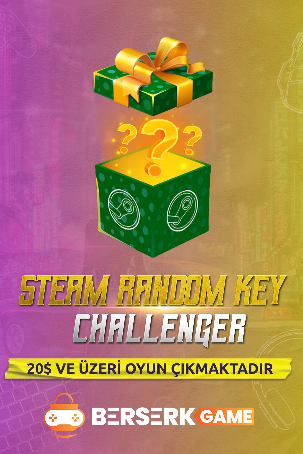 BERSERKGAME Steam Random Challenger Key