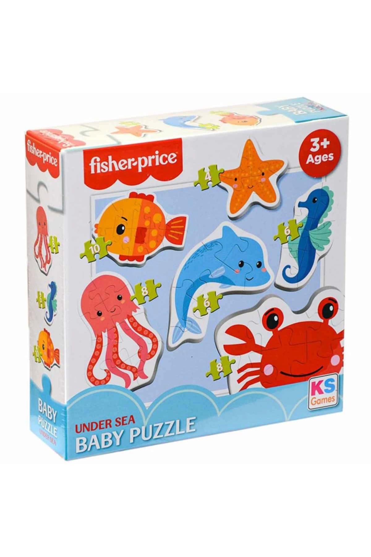 gcaksesuar Nessiworld KS  Baby Under Sea 6 in 1 Puzzle