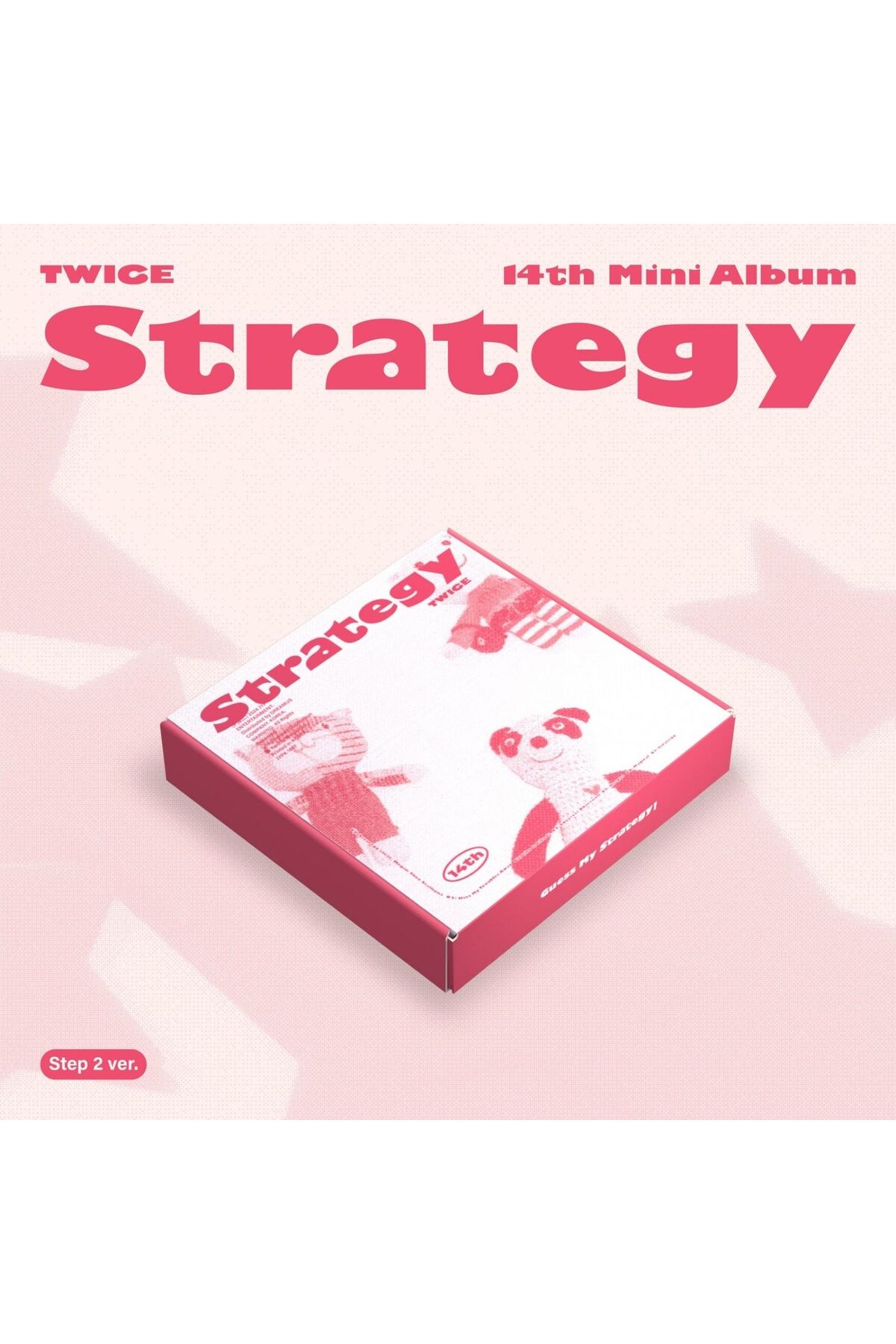 a*s様 限定版 TWICE 14th Mini Album Strategy koreurunleri Twice 14th Mini Album – STRATEGY (STEP 2 Ver