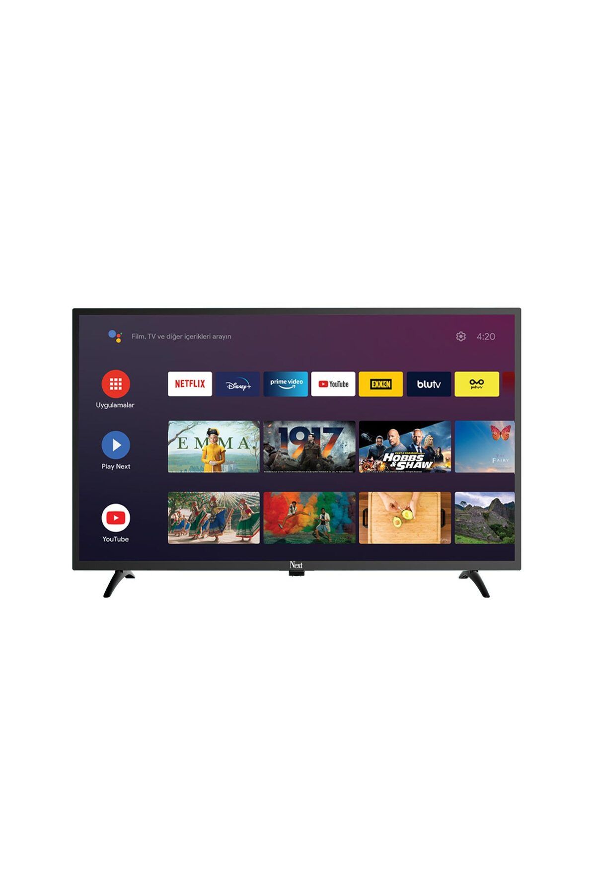 Genel Markalar Next Ye-32020gg4 Televizyon Led Tv 32 Inç 82 Ekran Android Full Hd Uydulu