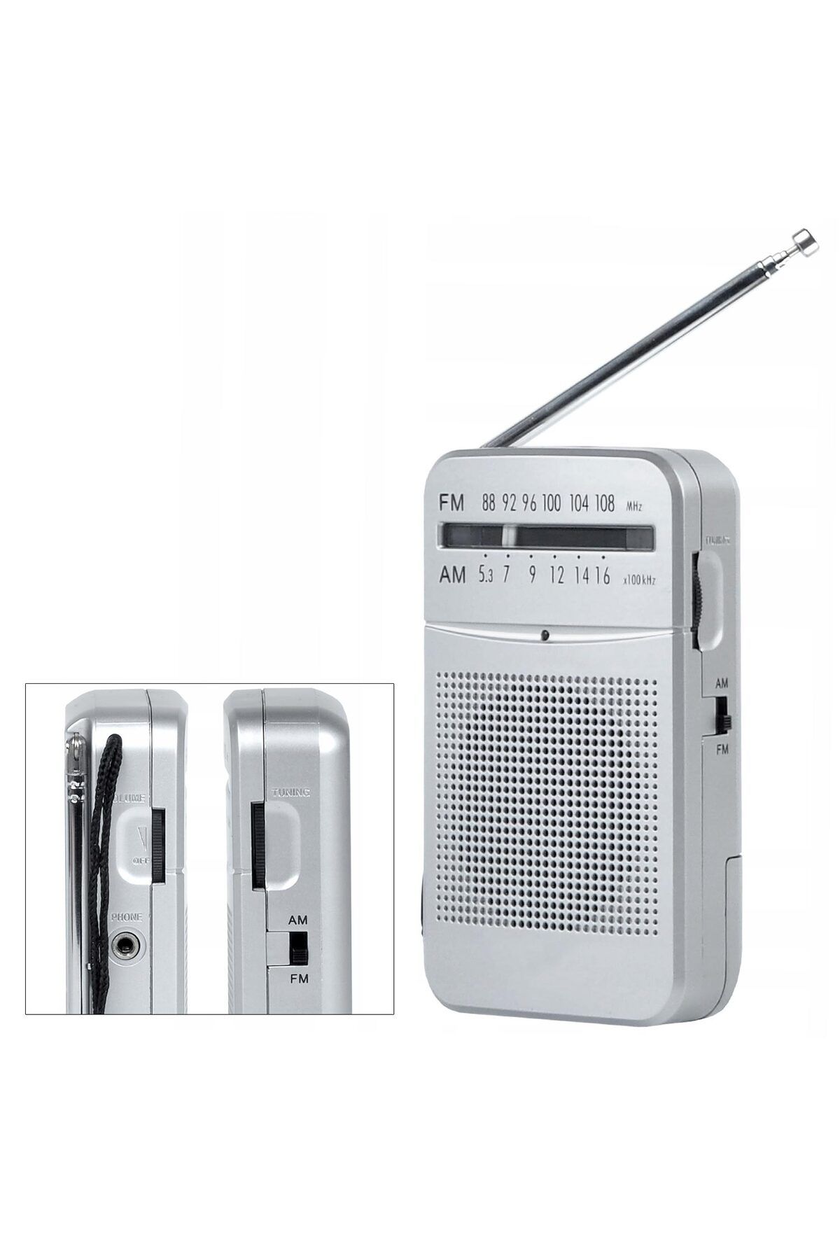 atesin online MiNi PiLli Radyo Fm/Am/Sw Ranchi Rc-961